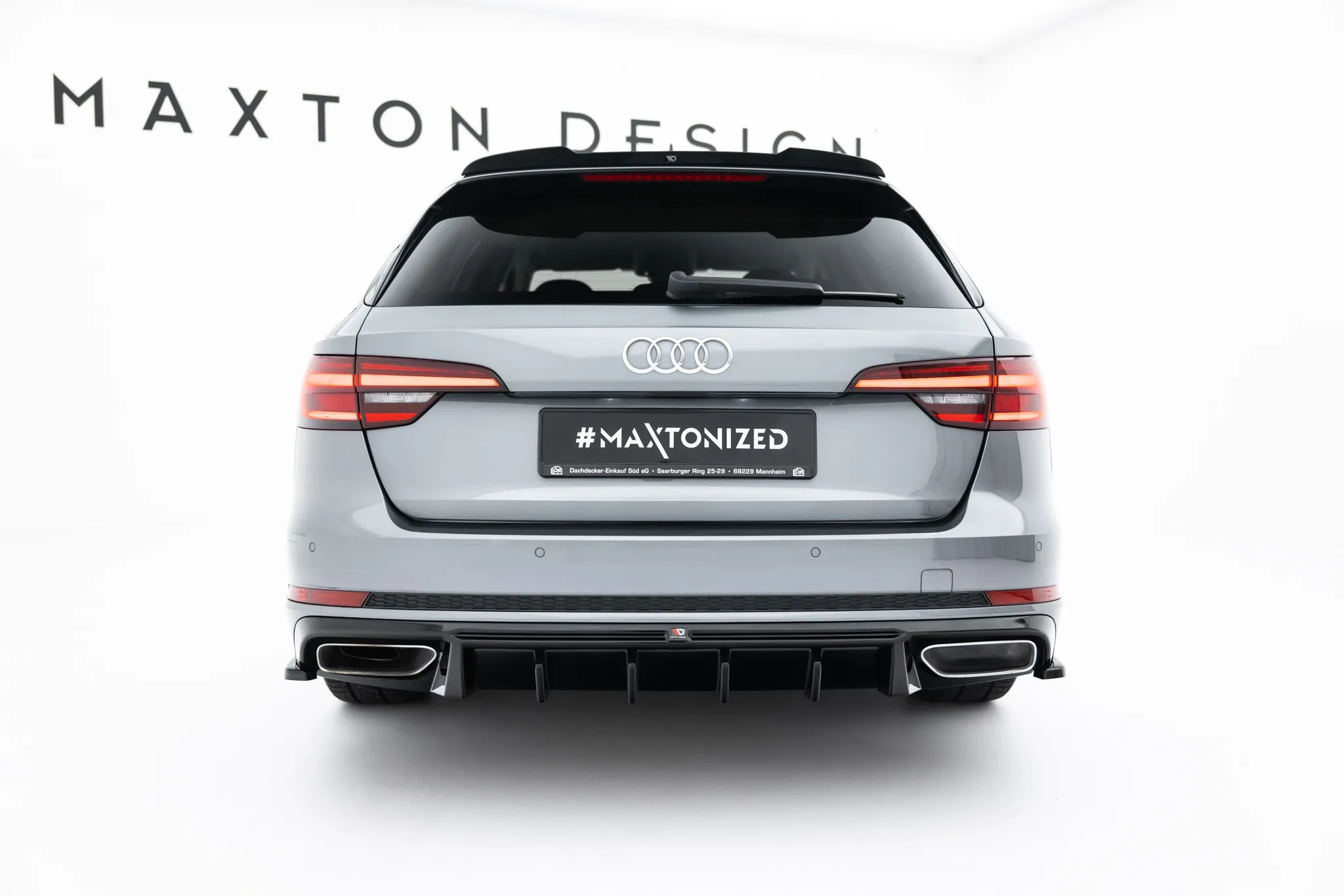 Diffuser Audi A4 B9 2015 - 2019 | Glossy Black Edition – bilde 5