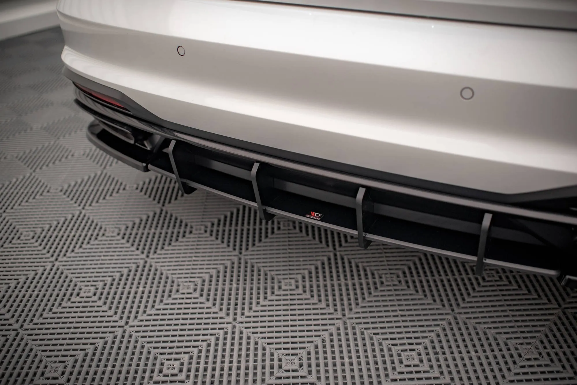 Diffuser Audi A4 (B9 Facelift) 2019-2024 | Street Pro Black Edition – bilde 3