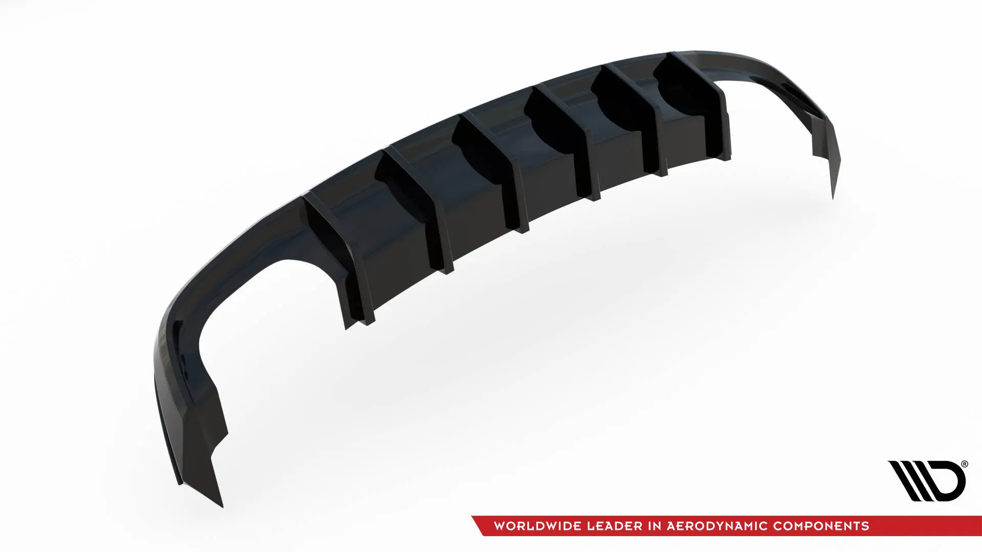 Diffuser Audi A5 8T Coupe Facelift 2011 - 2016 | Glossy Black Edition – bilde 5