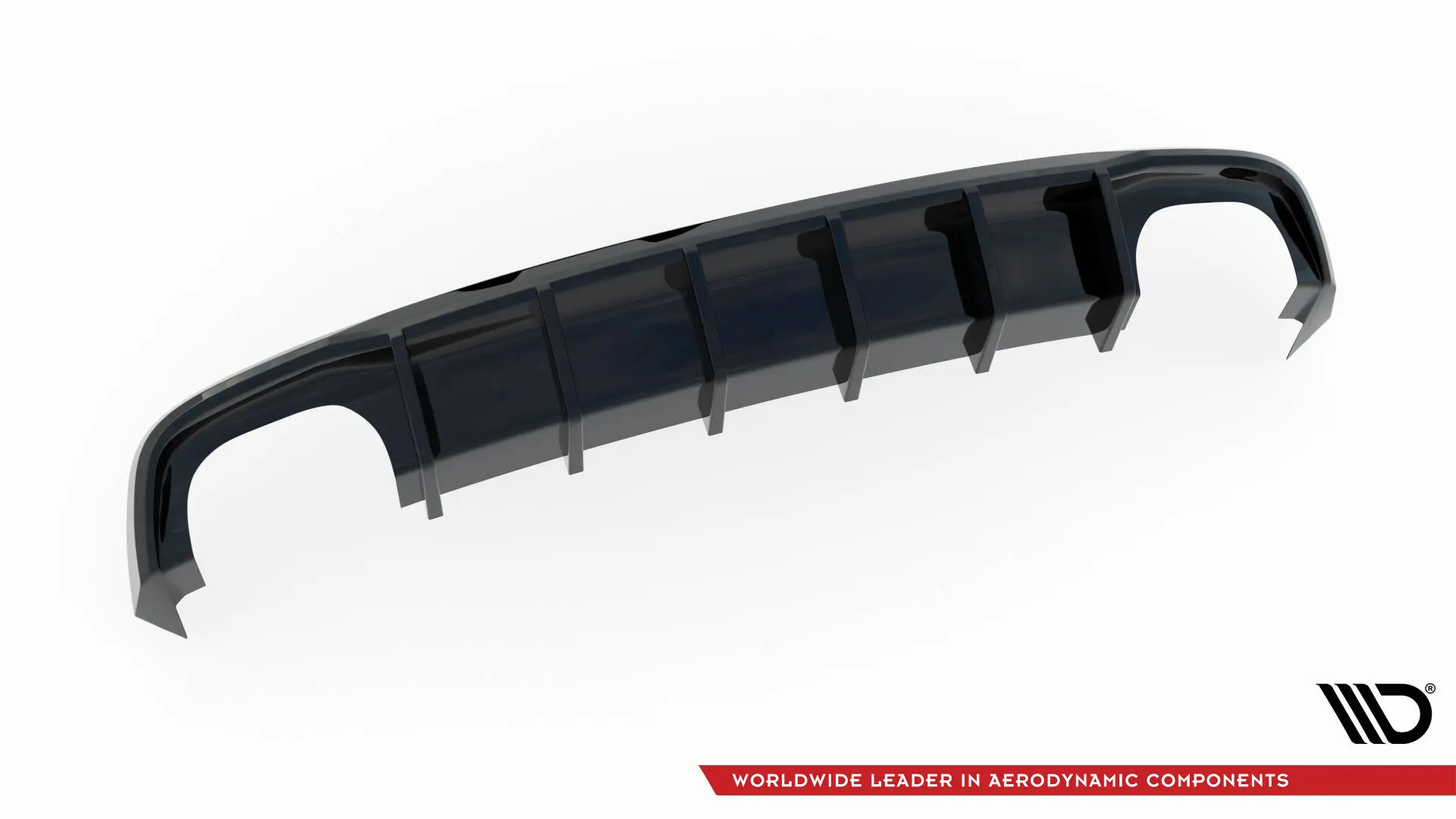 Diffuser Audi A5 8T Coupe Facelift 2011 - 2016 | Glossy Black Edition – bilde 6
