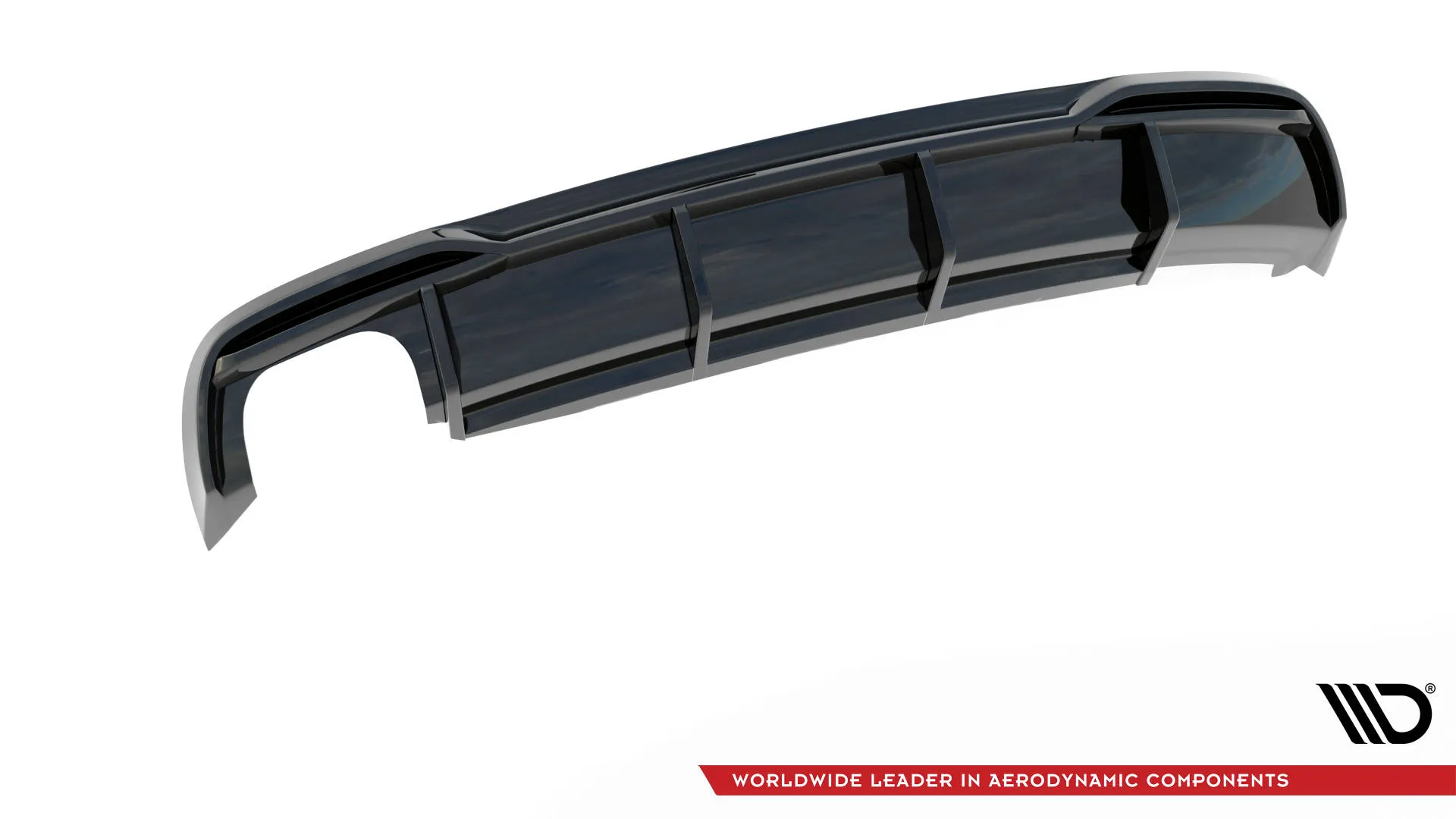 Diffuser Audi A5 8T Facelift 2011 - 2016 │ Versjon med doble eksosrør på én side – bilde 8
