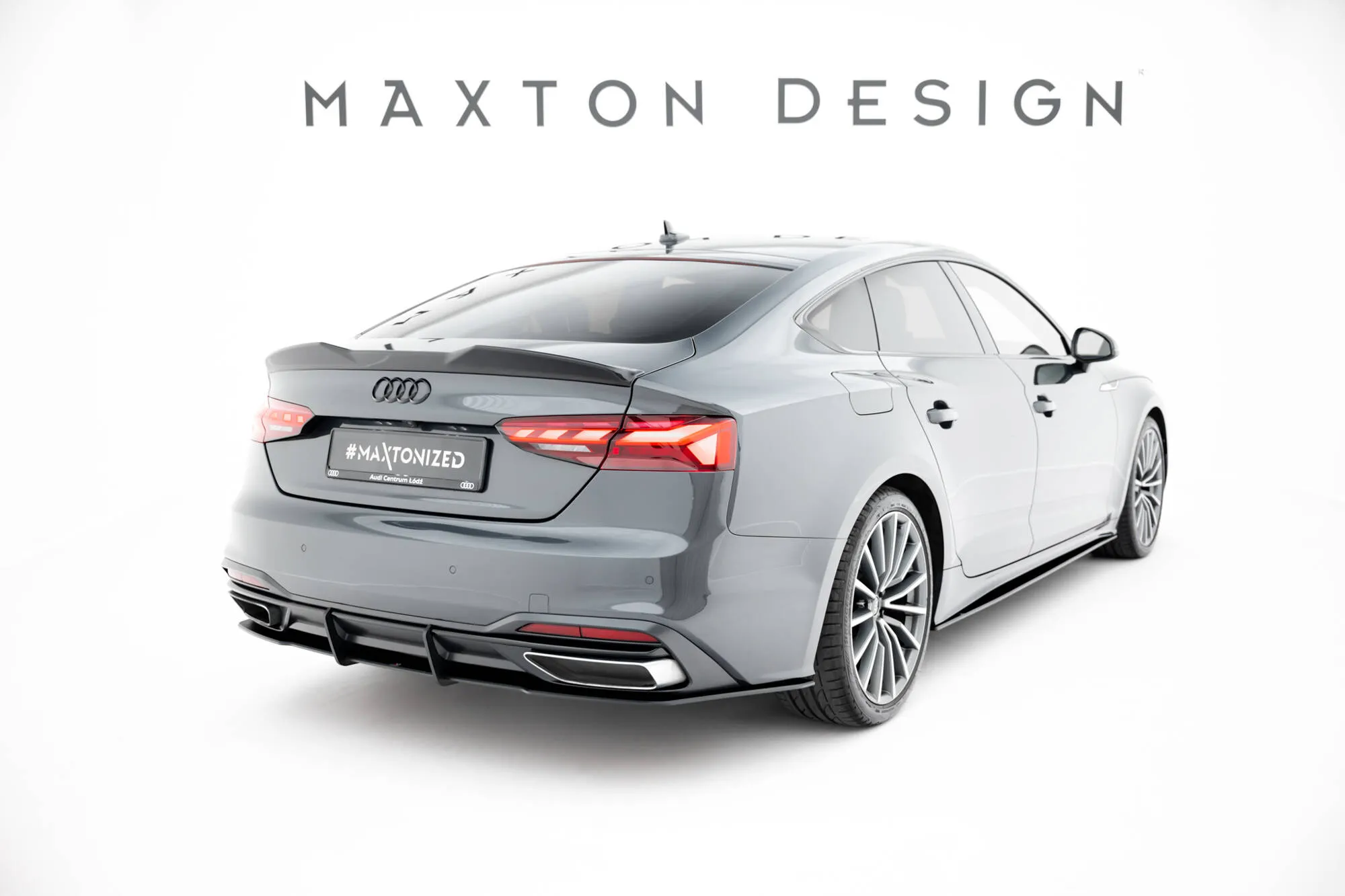 Diffuser Audi A5 (F5) Facelift 2019 -> | Street Pro Black Edition