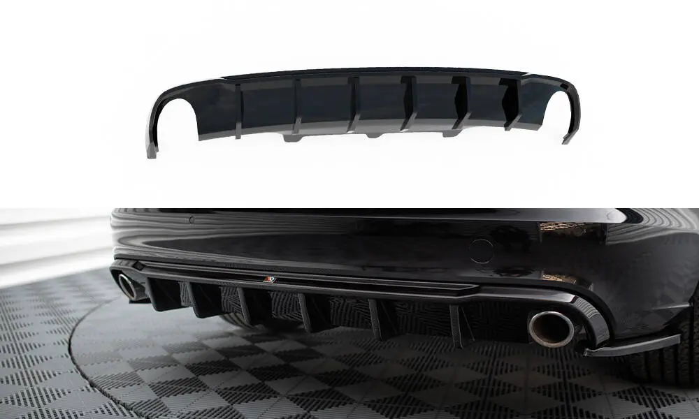 Diffuser Audi A6 C7 Avant 2011 - 2014 | Glossy Black Edition Image 2