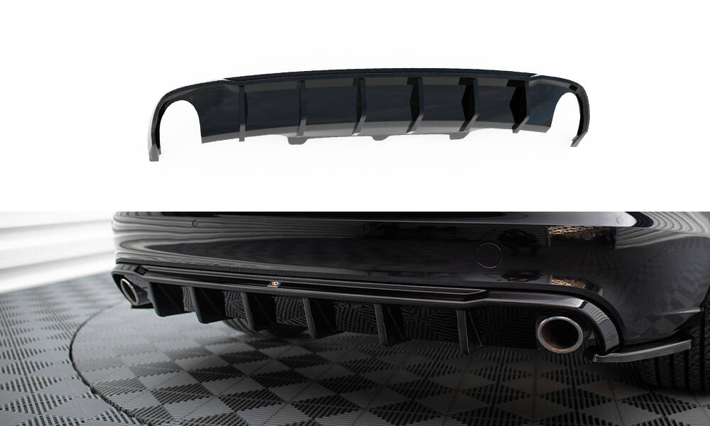 Diffuser Audi A6 C7 Avant 2011 - 2014 | Glossy Black Edition Image 6