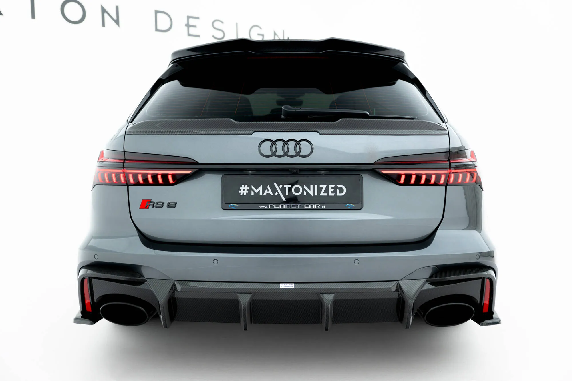 Diffuser Audi A6 (C8) 2018-2026 | Carbon Fiber Edition – bilde 3