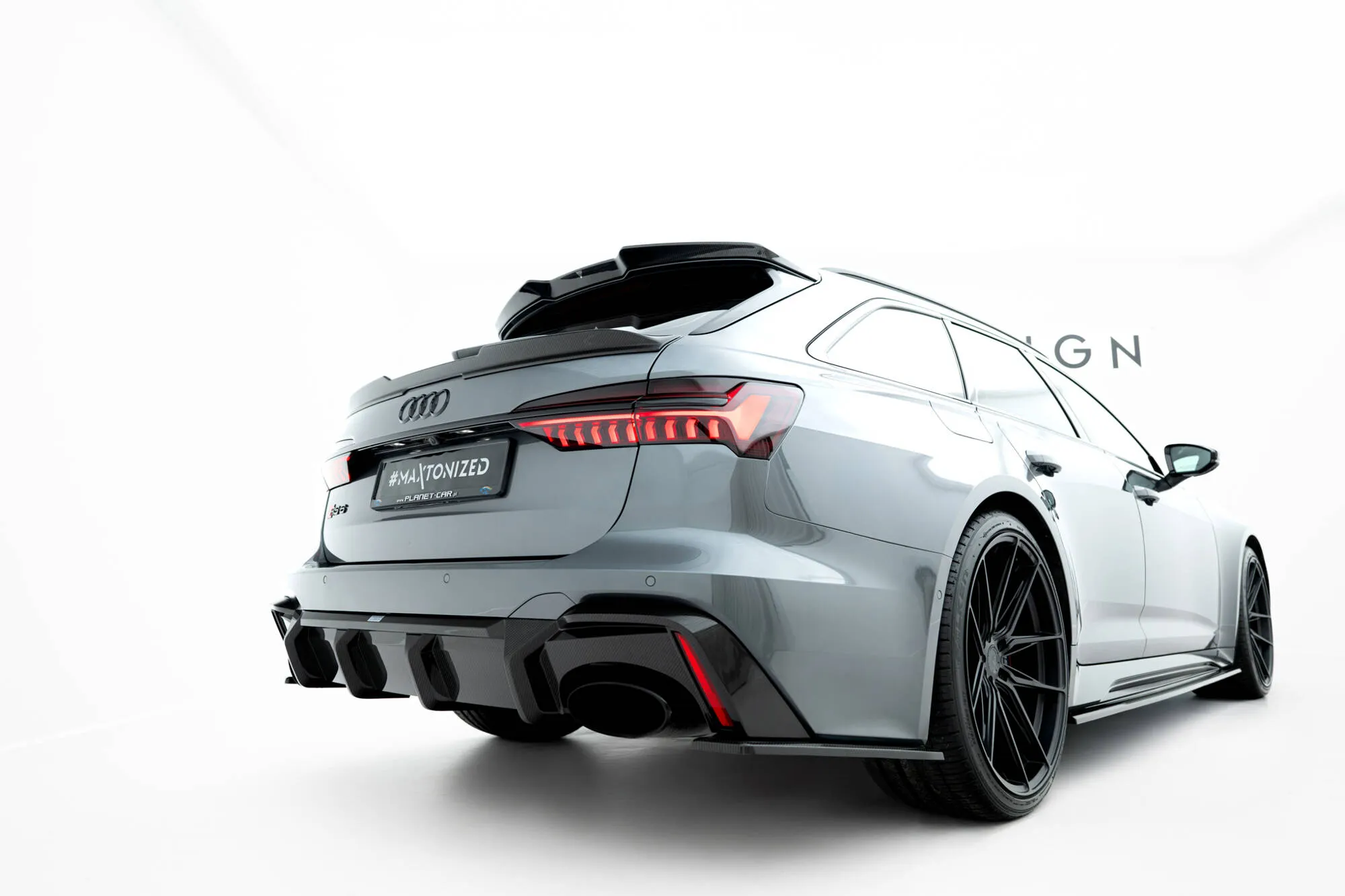 Diffuser Audi A6 (C8) 2018-2026 | Carbon Fiber Edition – bilde 7