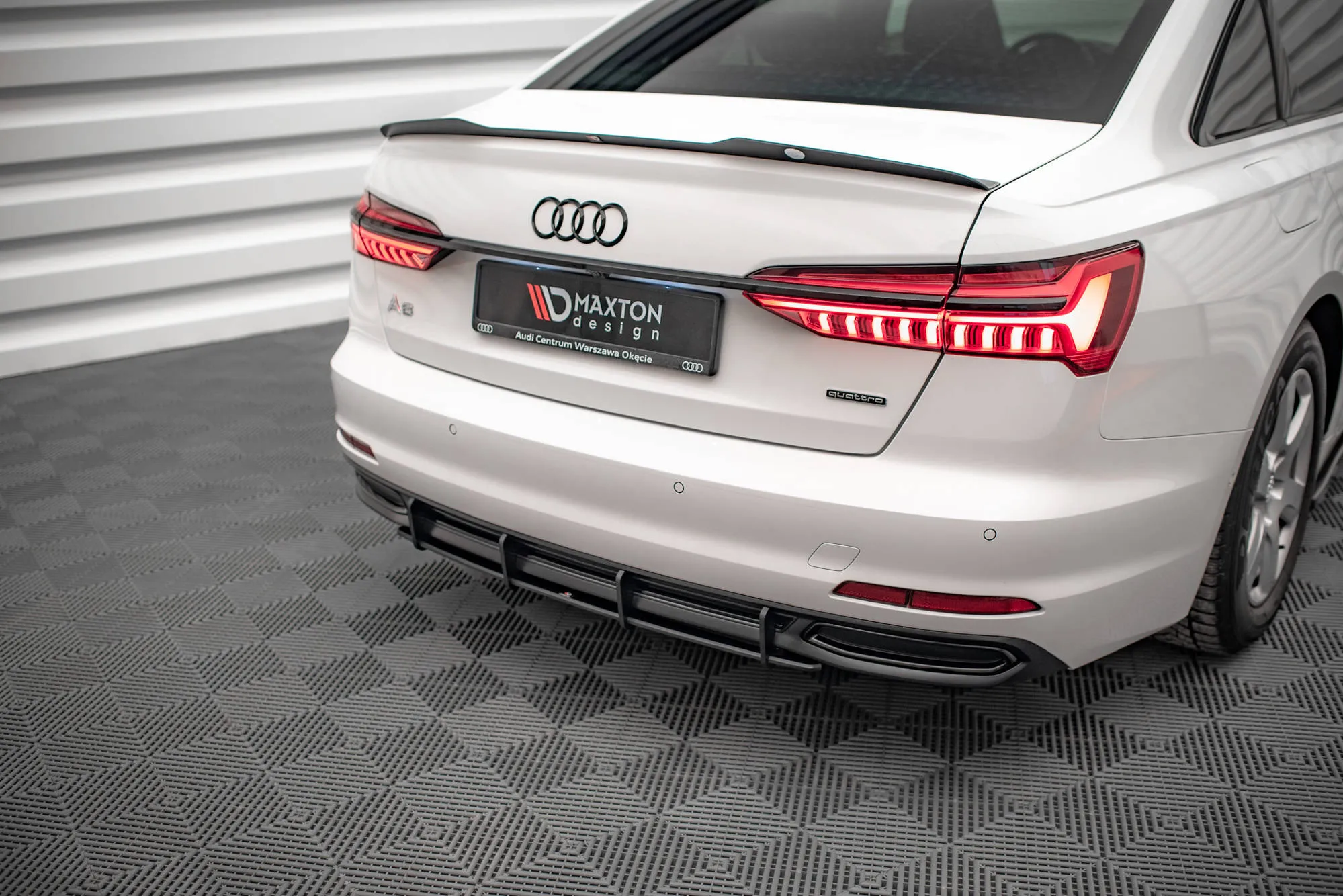 Diffuser Audi A6 (C8) 2018-2026 | Street Pro Black Edition