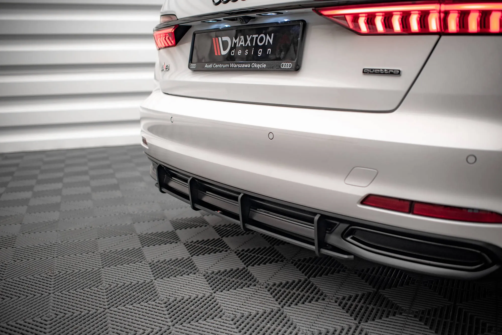 Diffuser Audi A6 (C8) 2018-2026 | Street Pro Black Edition – bilde 3
