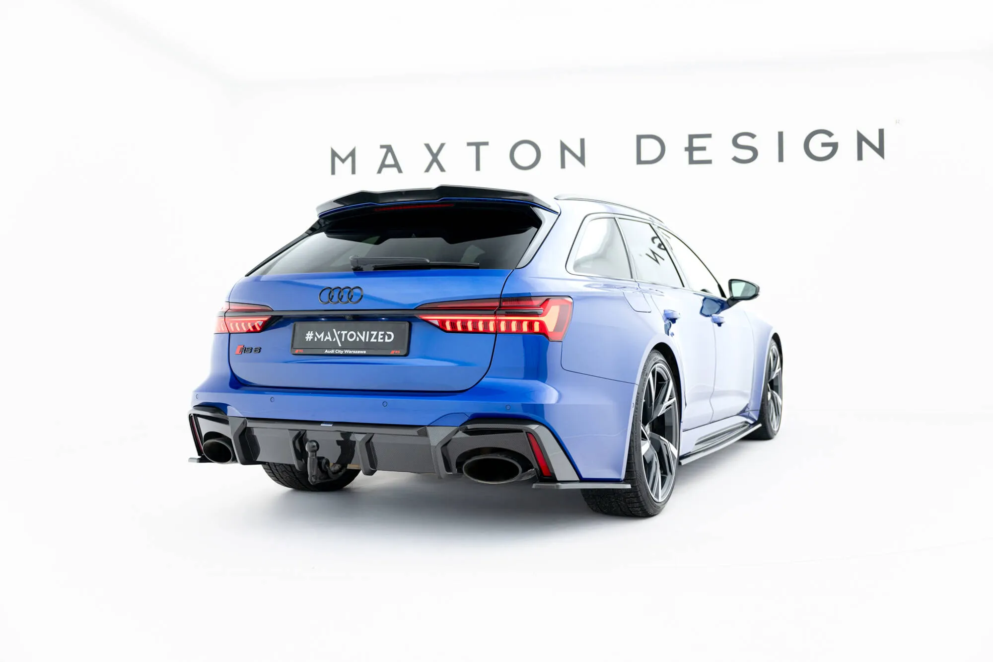 Diffuser Audi A6 (C8) 2018-2026 (v2) | Carbon Fiber Edition