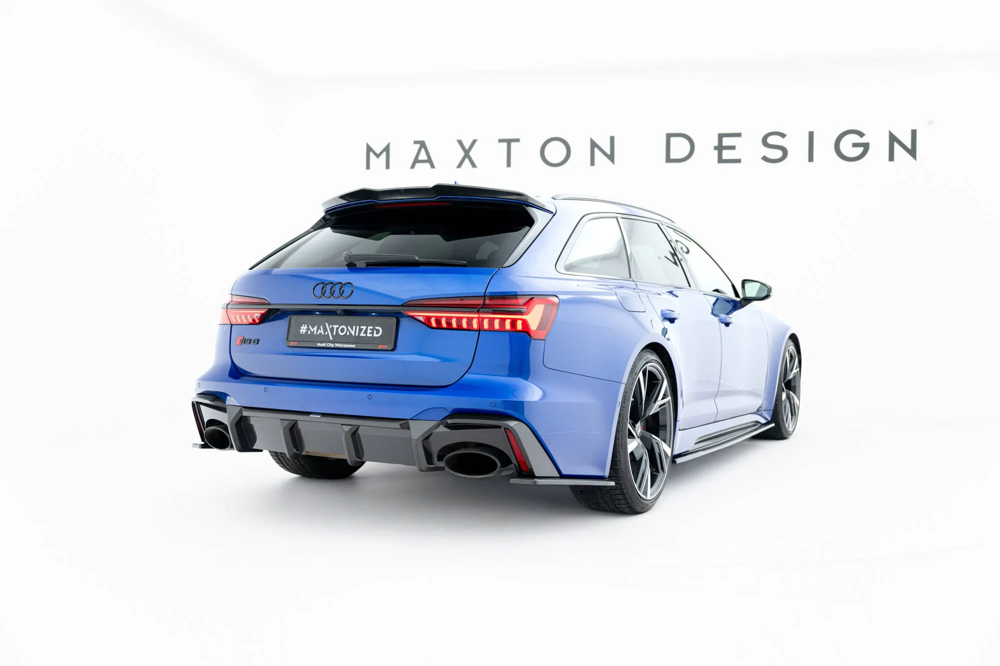 Diffuser Audi A6 (C8) 2018-2026 (v2) | Carbon Fiber Edition – bilde 3