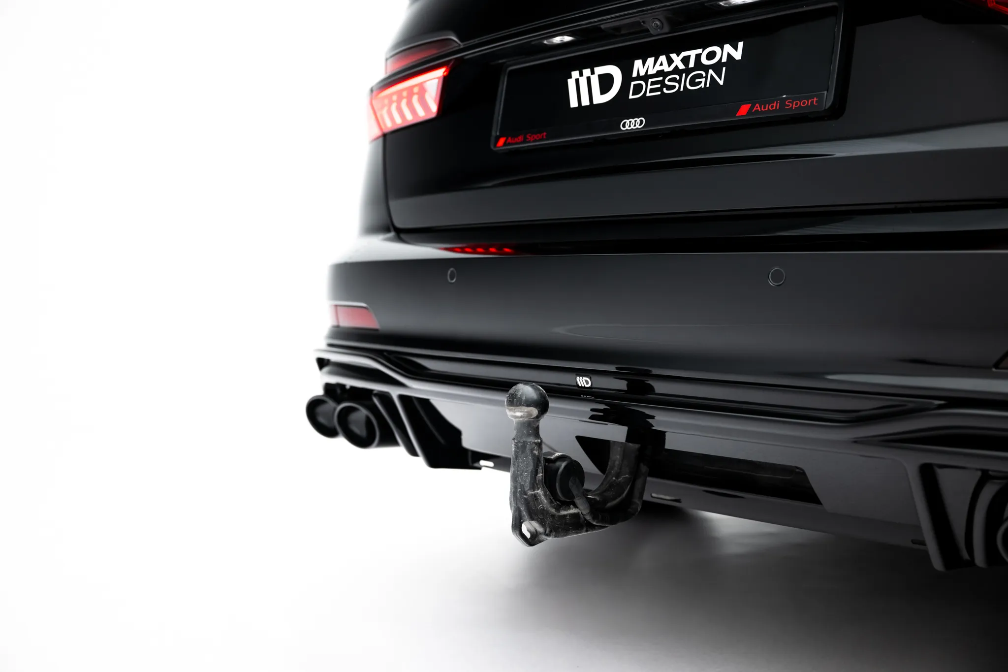 Diffuser Audi A6 C8 S-Line 2018 - 2025 / S6 (C8) 2019 - 2025 | Glossy Black Edition – bilde 3