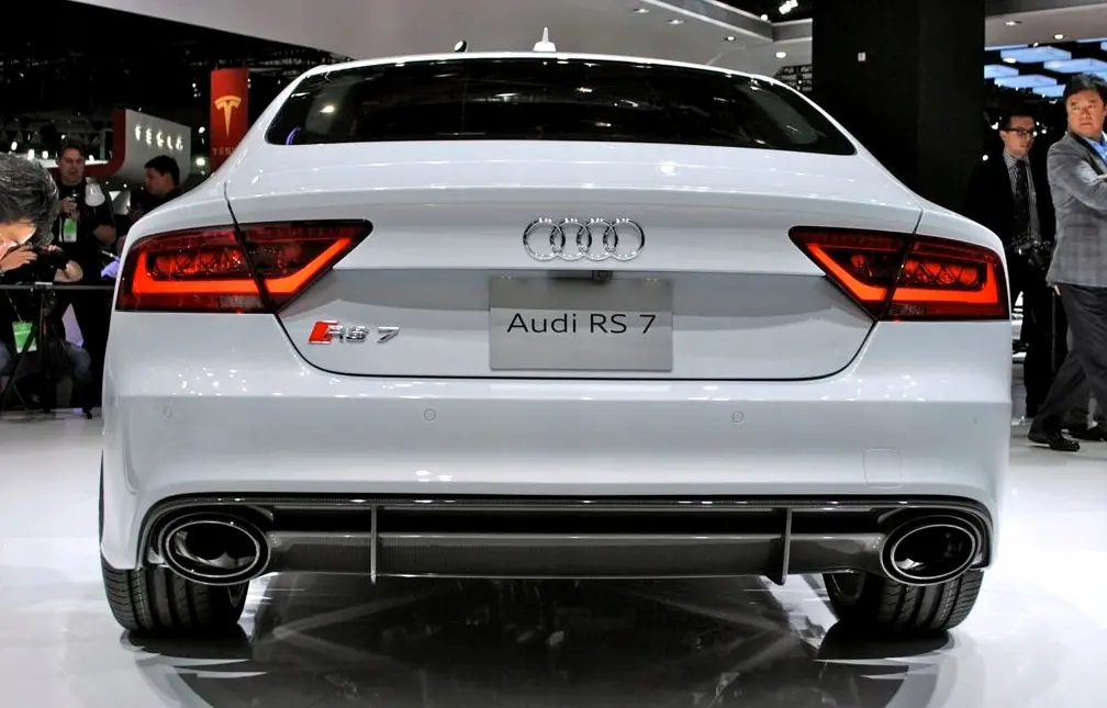 Diffuser Audi A7 (4G) C7 2010 - 2014 │ RS7 Design