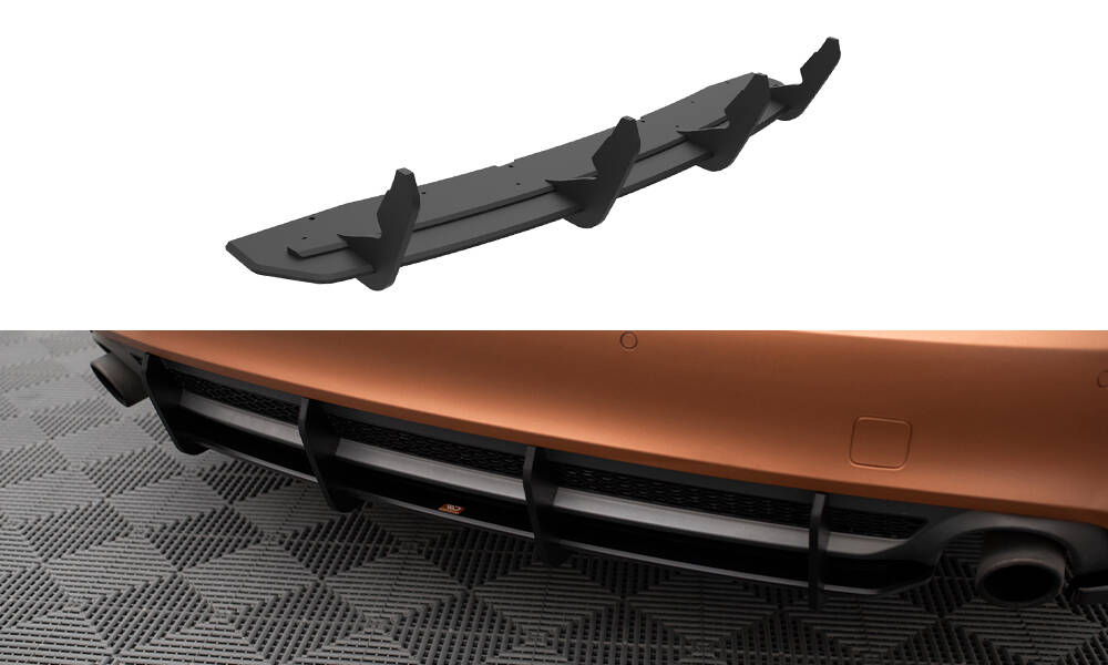 Diffuser Audi A7 Sportback 4G 2010 - 2014 | Street Pro Black Edition – bilde 2