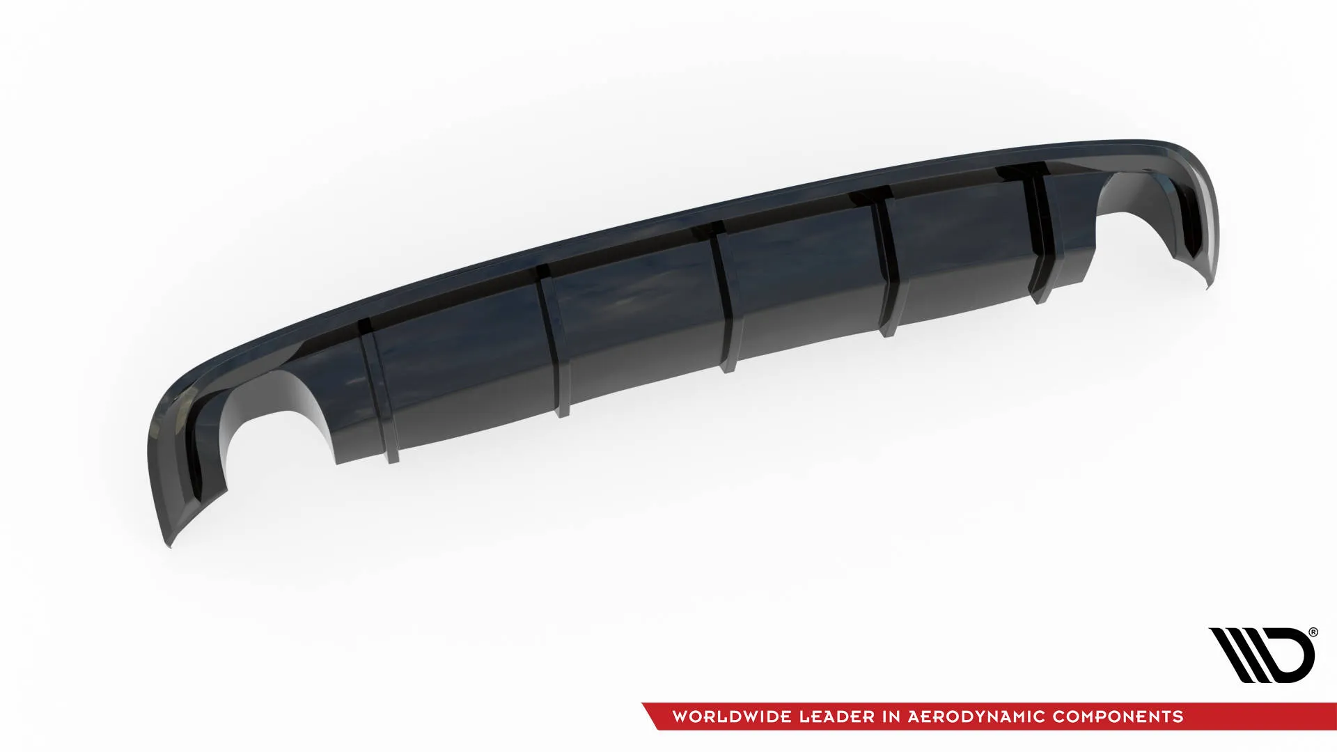 Diffuser Audi A8 D4 2009 - 2013 | Glossy Black Edition