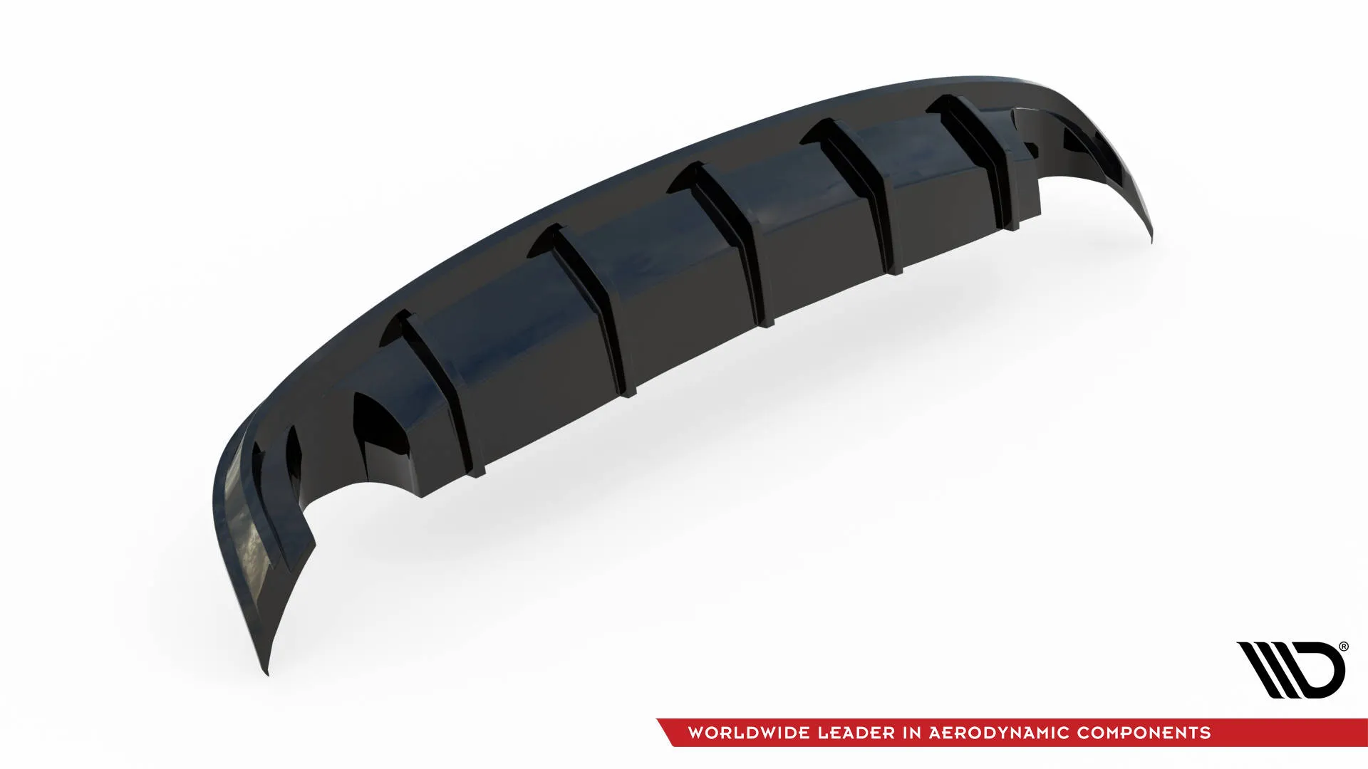 Diffuser Audi A8 D4 2009 - 2013 | Glossy Black Edition – bilde 2