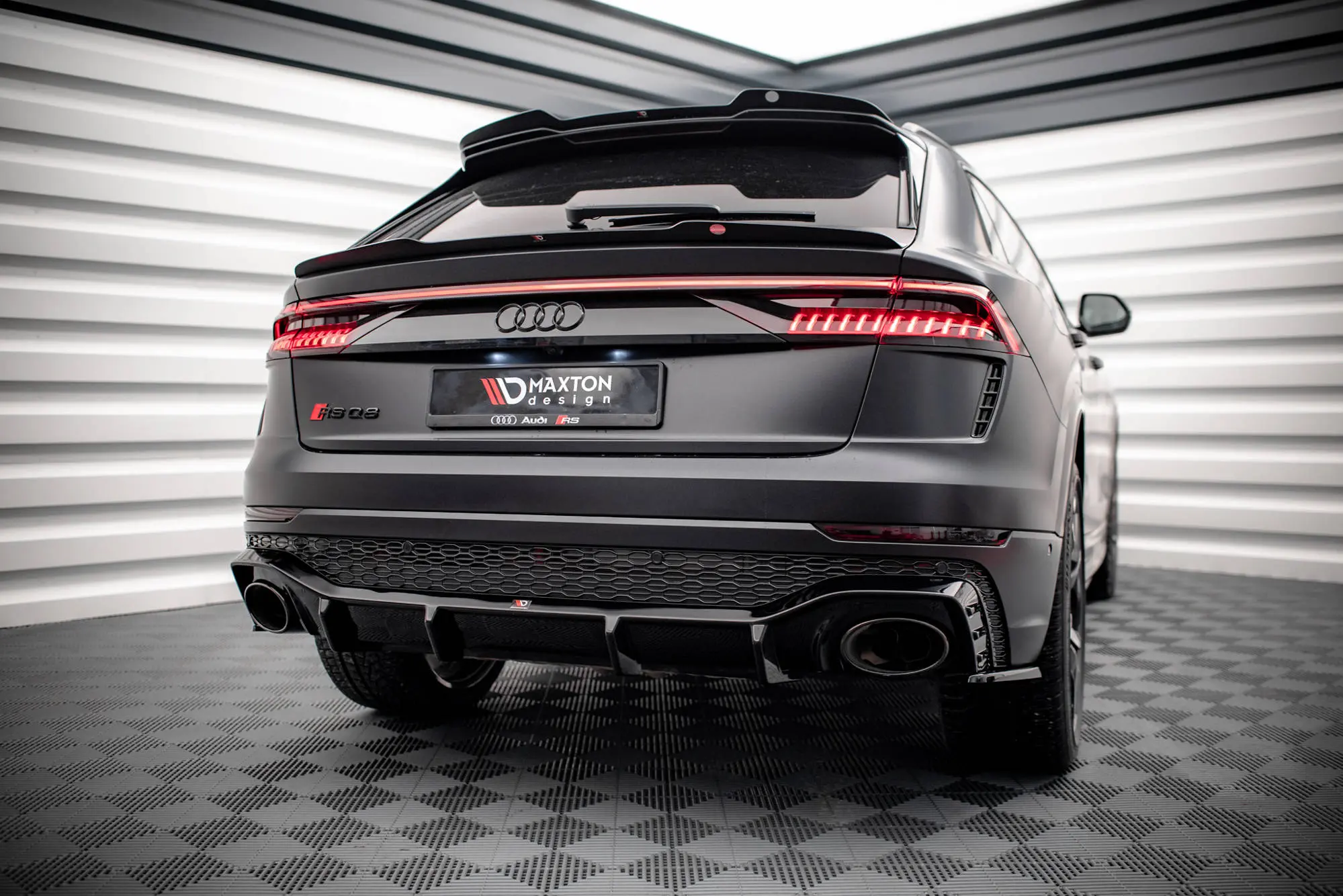 Diffuser Audi RS Q8 2019 - > | Glossy Black Edition – bilde 5
