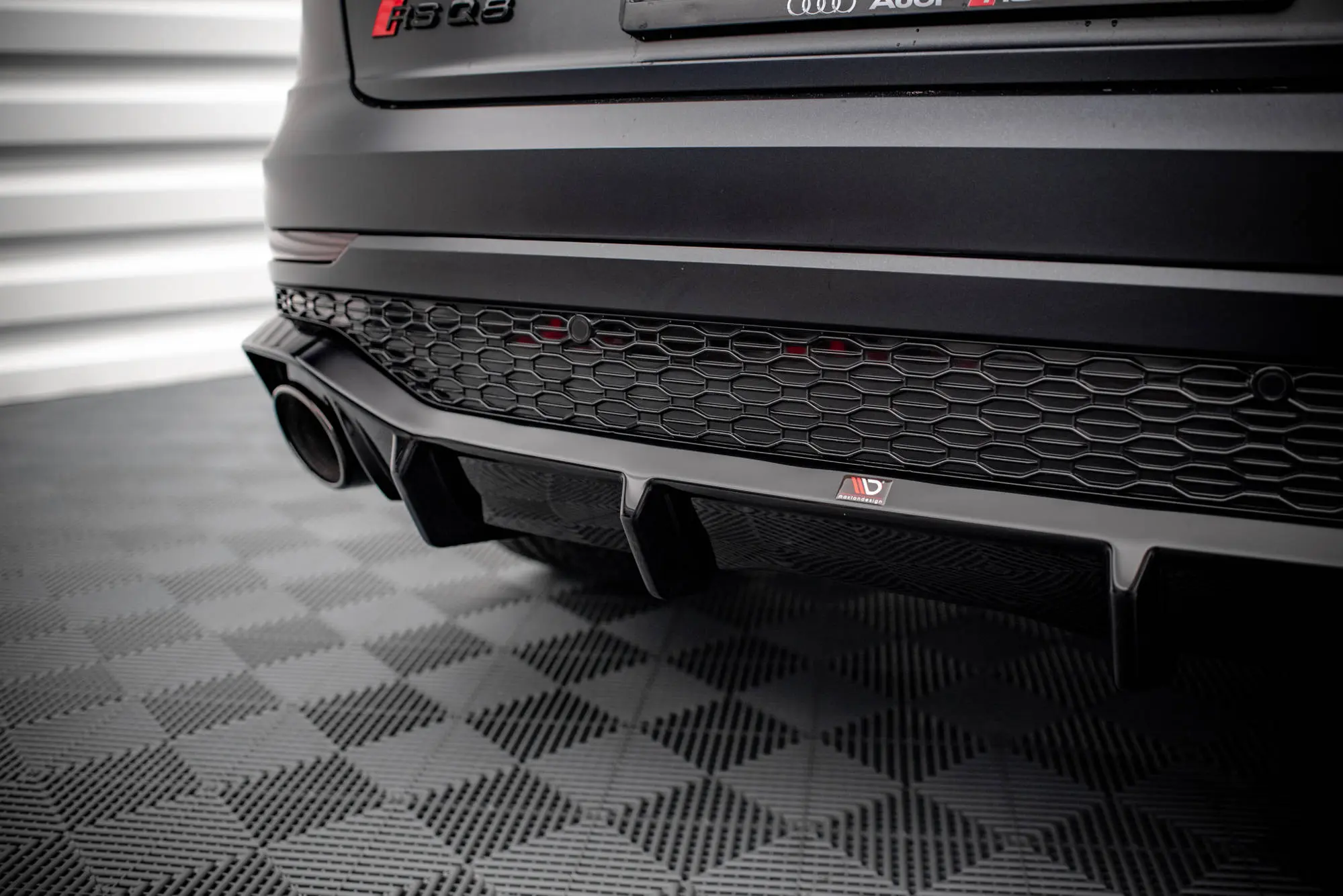 Diffuser Audi RS Q8 2019 - > | Glossy Black Edition – bilde 6