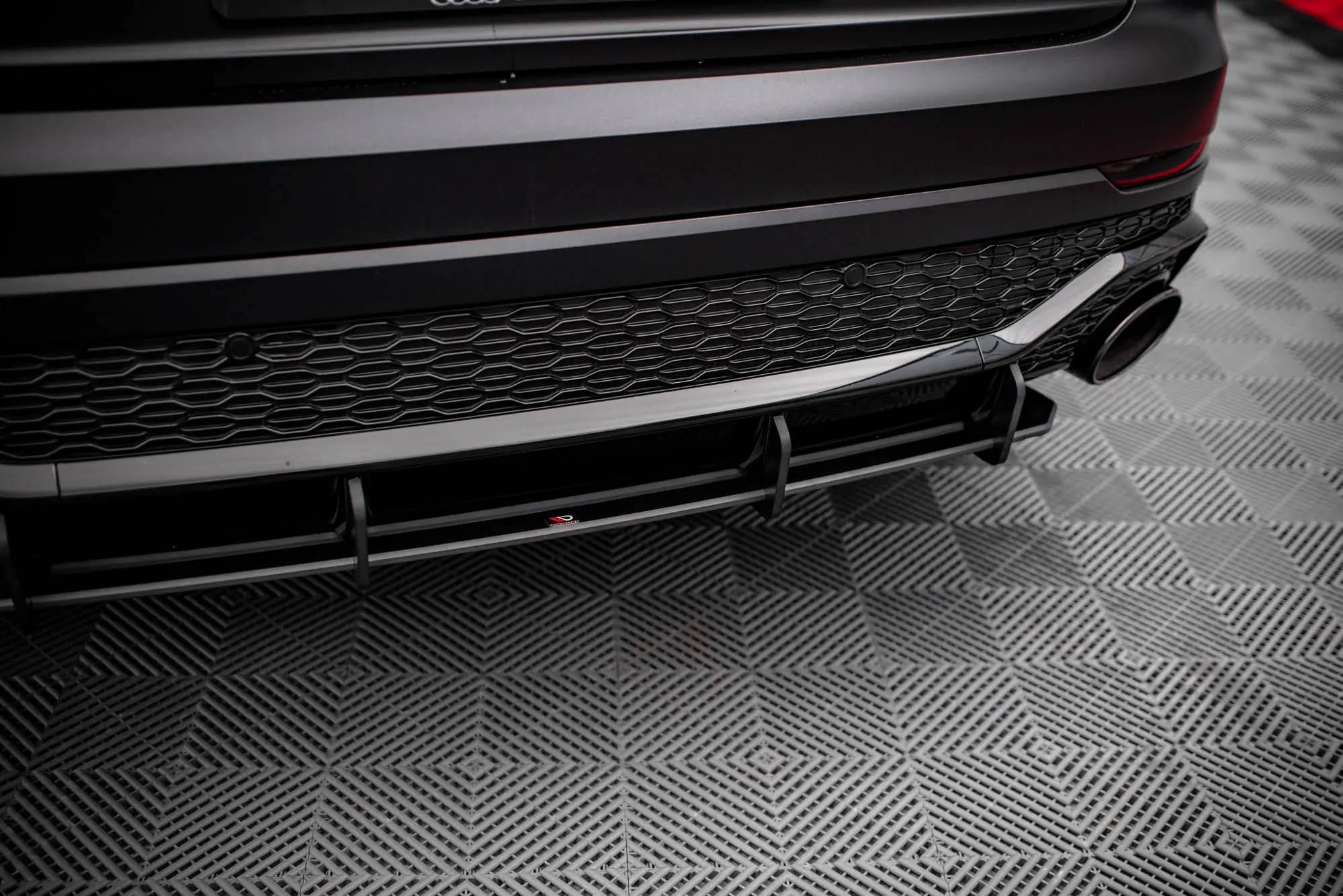 Diffuser Audi RS Q8 2019 - > | Street Pro Black Edition – bilde 3