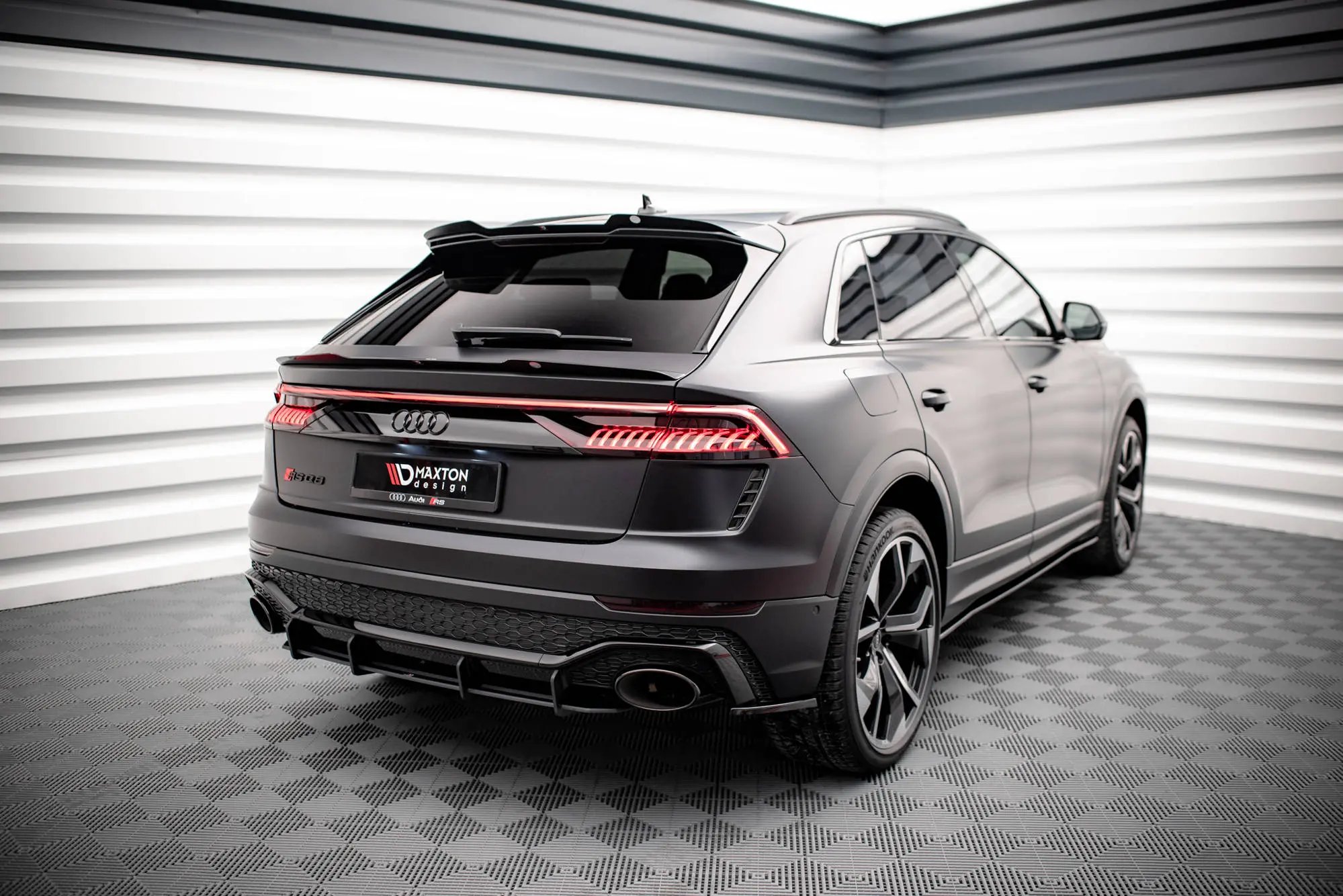 Diffuser Audi RS Q8 2019 - > | Street Pro Black Edition – bilde 4