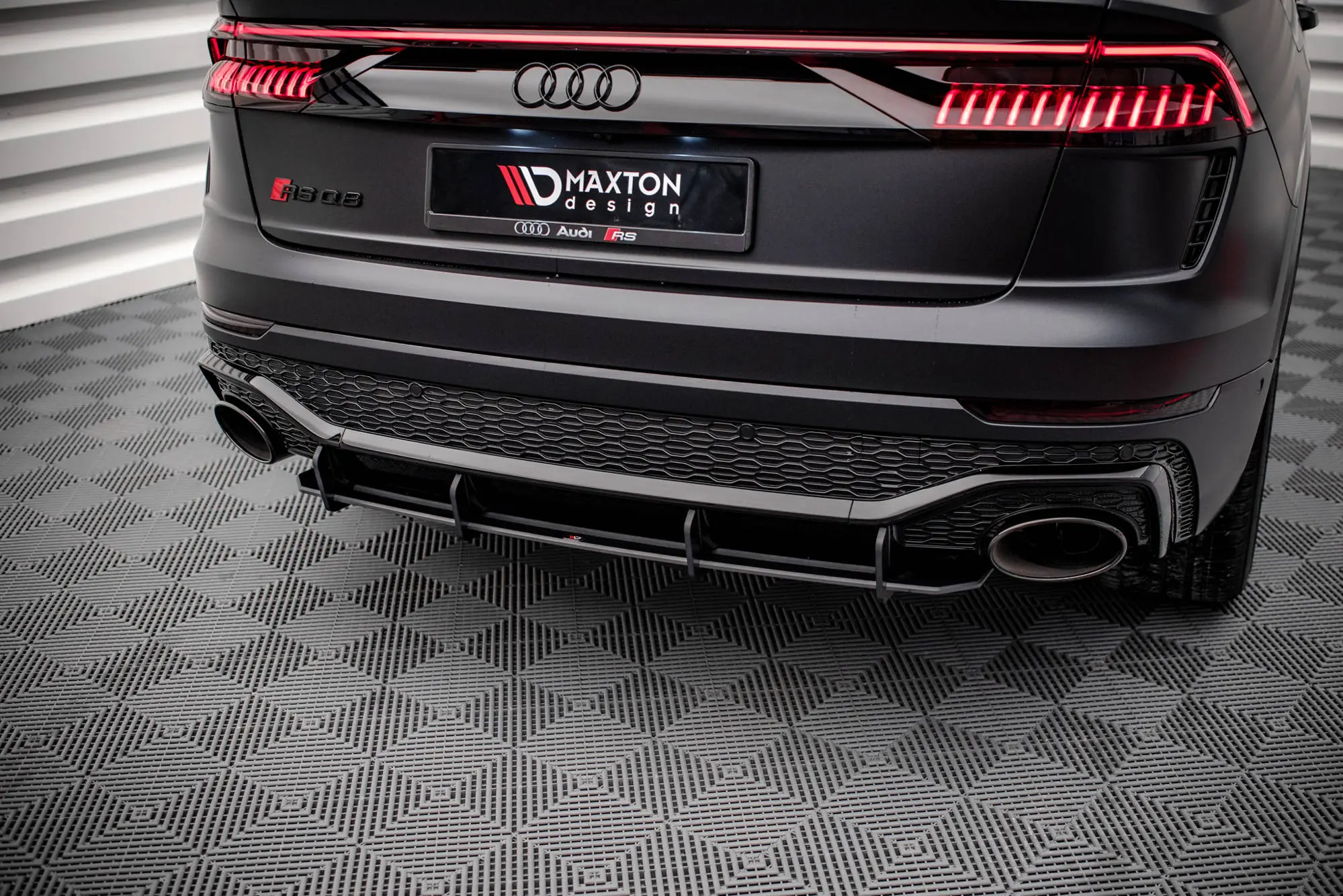 Diffuser Audi RS Q8 2019 - > | Street Pro Black Edition – bilde 5