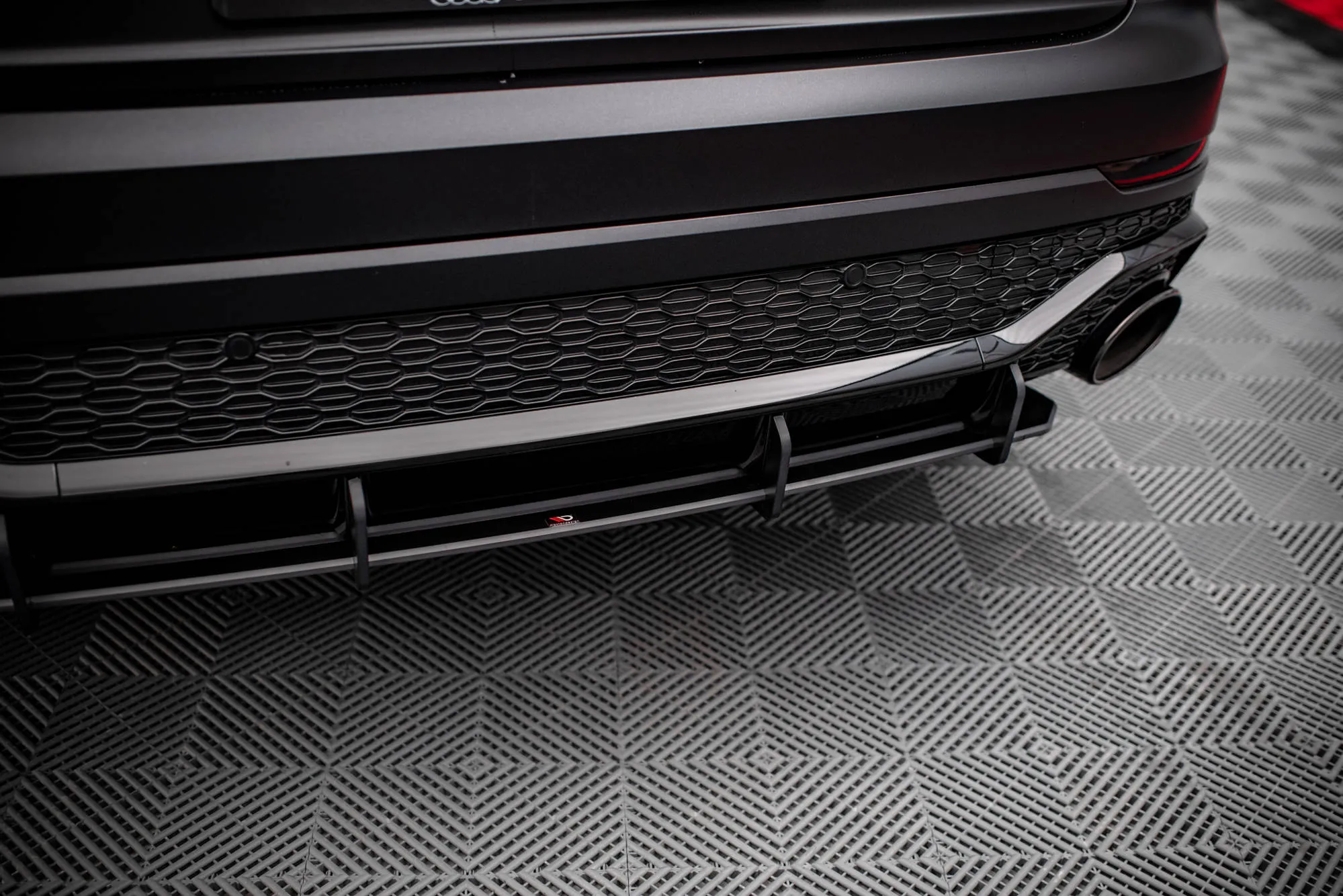 Diffuser Audi RS Q8 2019 - > | Street Pro Black Edition – bilde 3