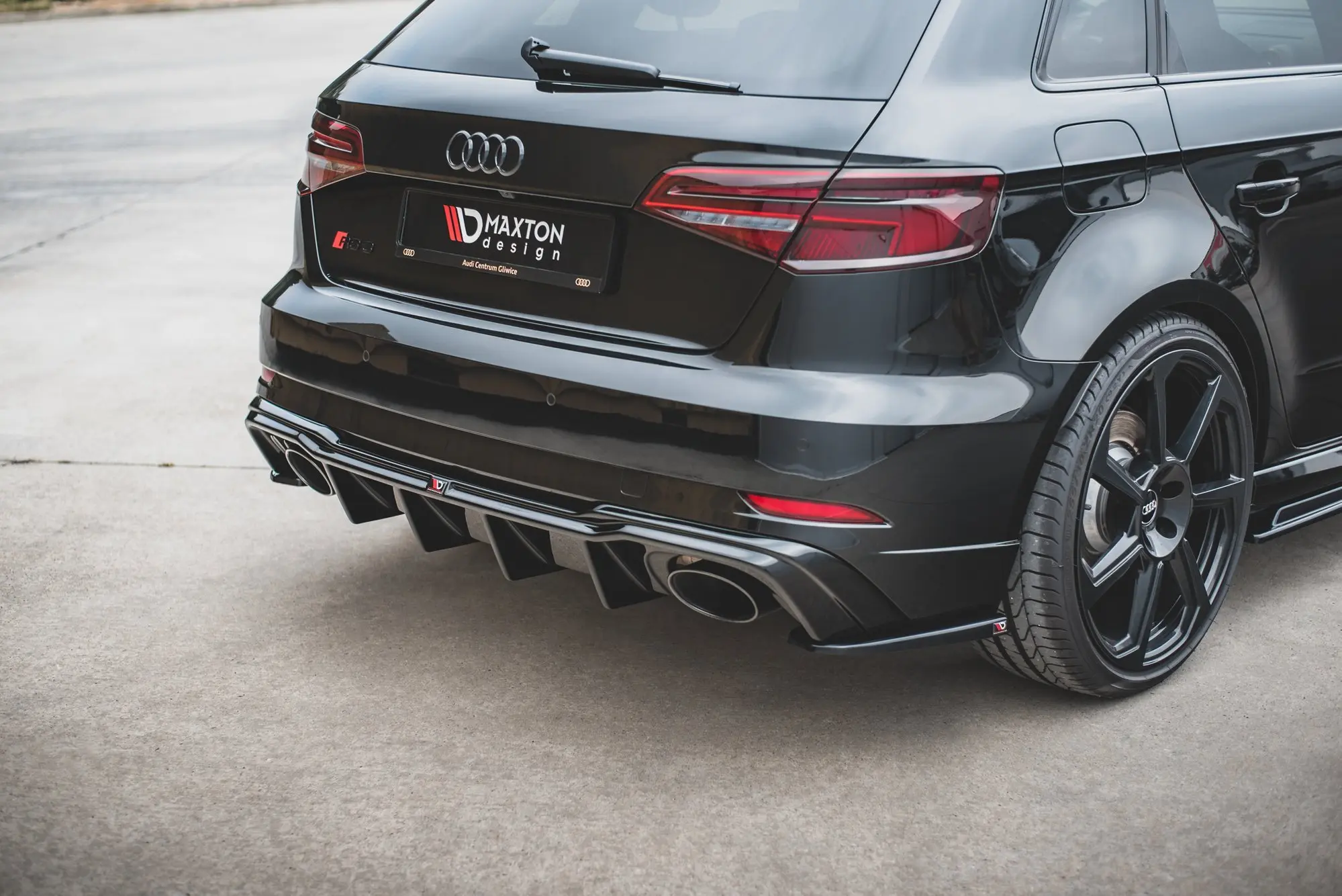 Diffuser Audi RS3 8V Facelift Sportback 2017 -> | Glossy Black Edition – bilde 3
