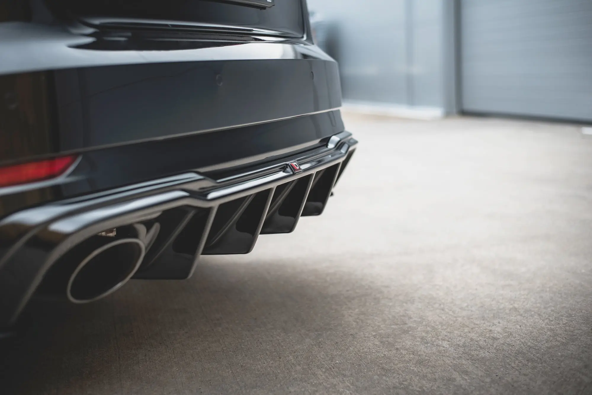 Diffuser Audi RS3 8V Facelift Sportback 2017 -> | Glossy Black Edition – bilde 4