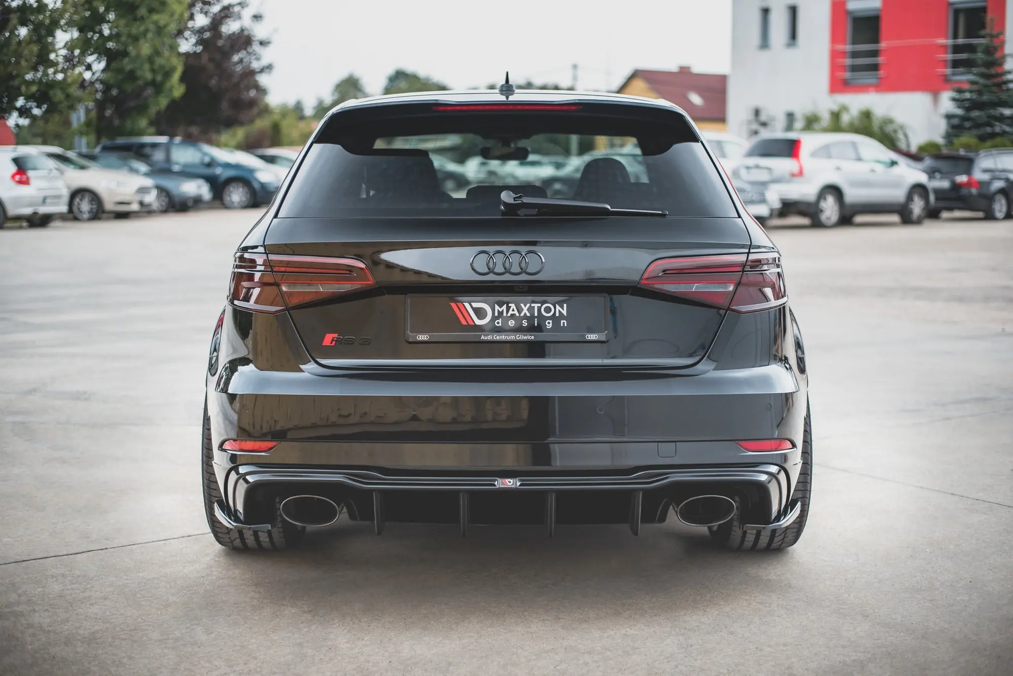 Diffuser Audi RS3 8V Facelift Sportback 2017 -> | Glossy Black Edition – bilde 5