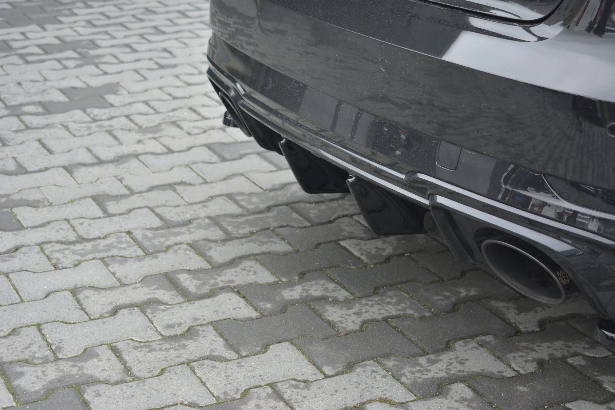 Diffuser Audi RS3 8V Facelift Sportback 2017 -> | Glossy Black Edition – bilde 3