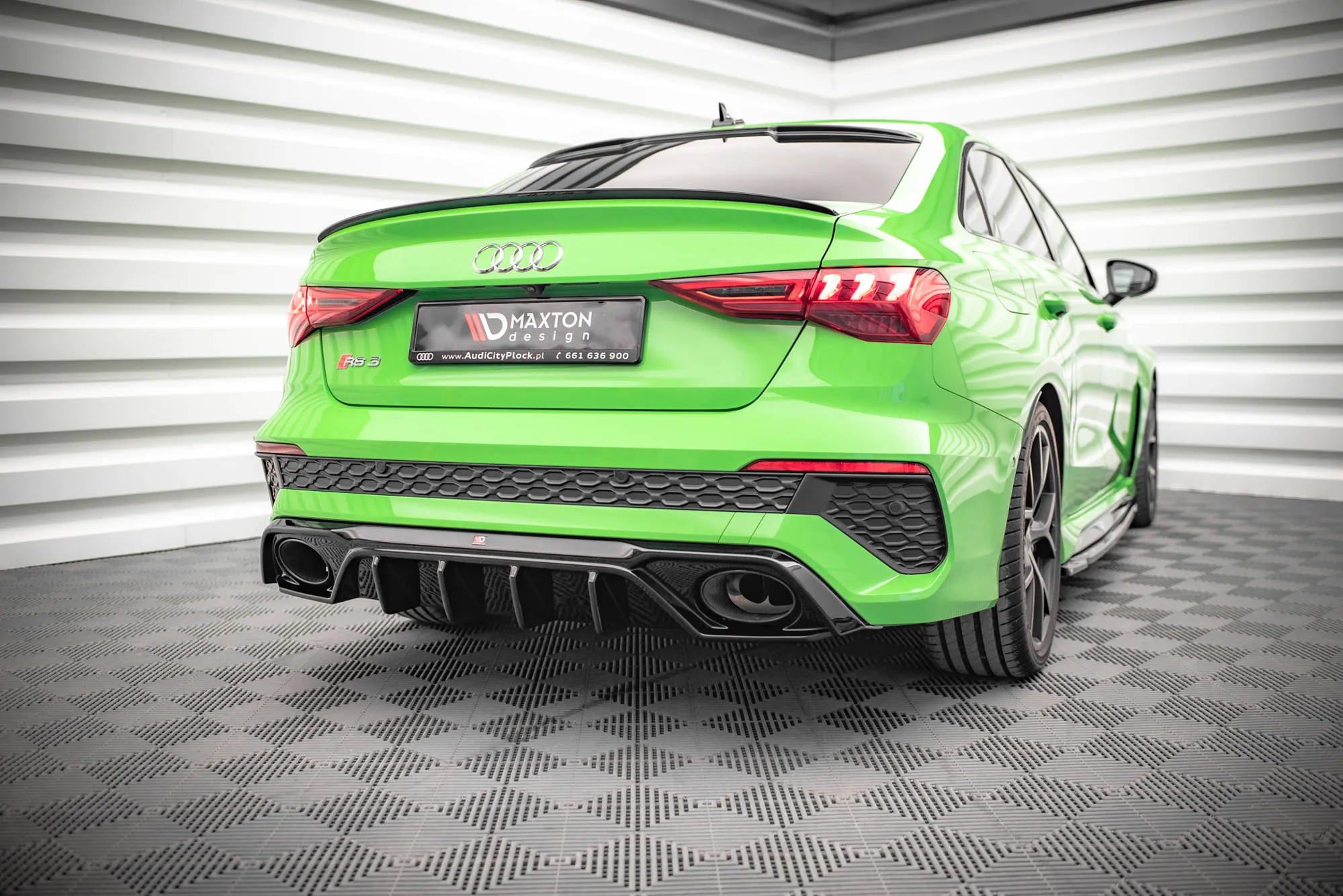 Diffuser Audi RS3 (8Y) 2020 - > | Glossy Black Edition