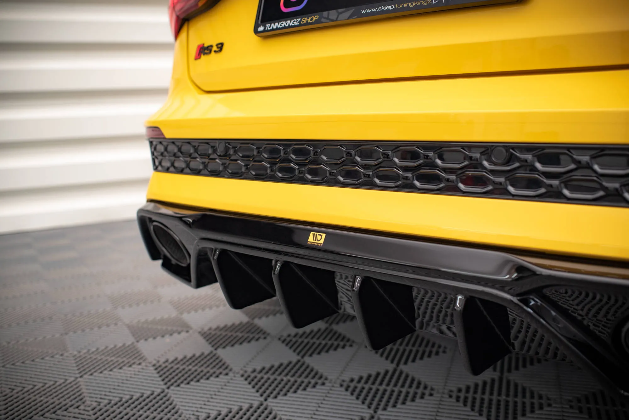 Diffuser Audi RS3 (8Y) 2020 - > | Glossy Black Edition – bilde 11