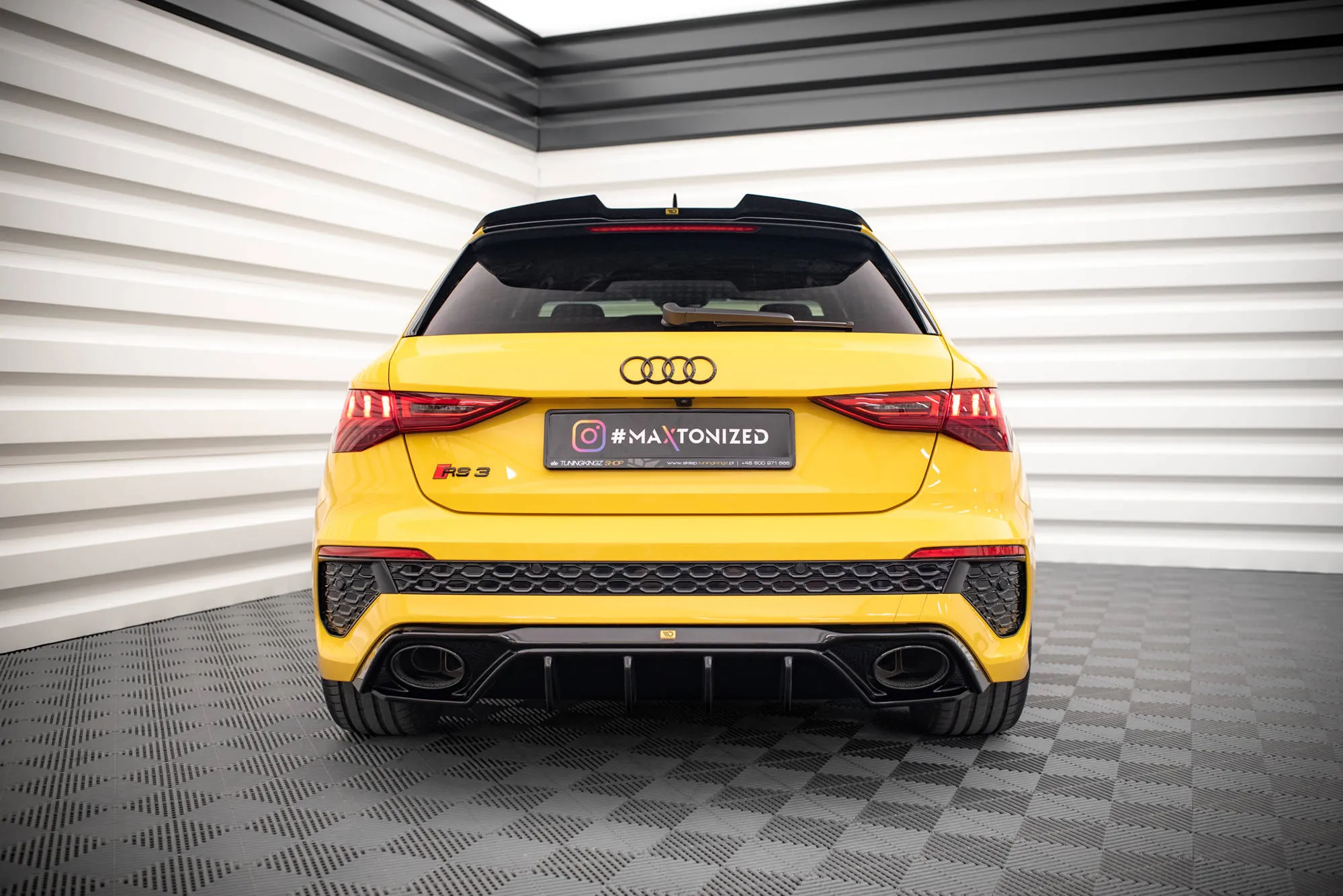 Diffuser Audi RS3 (8Y) 2020 - > | Glossy Black Edition – bilde 12