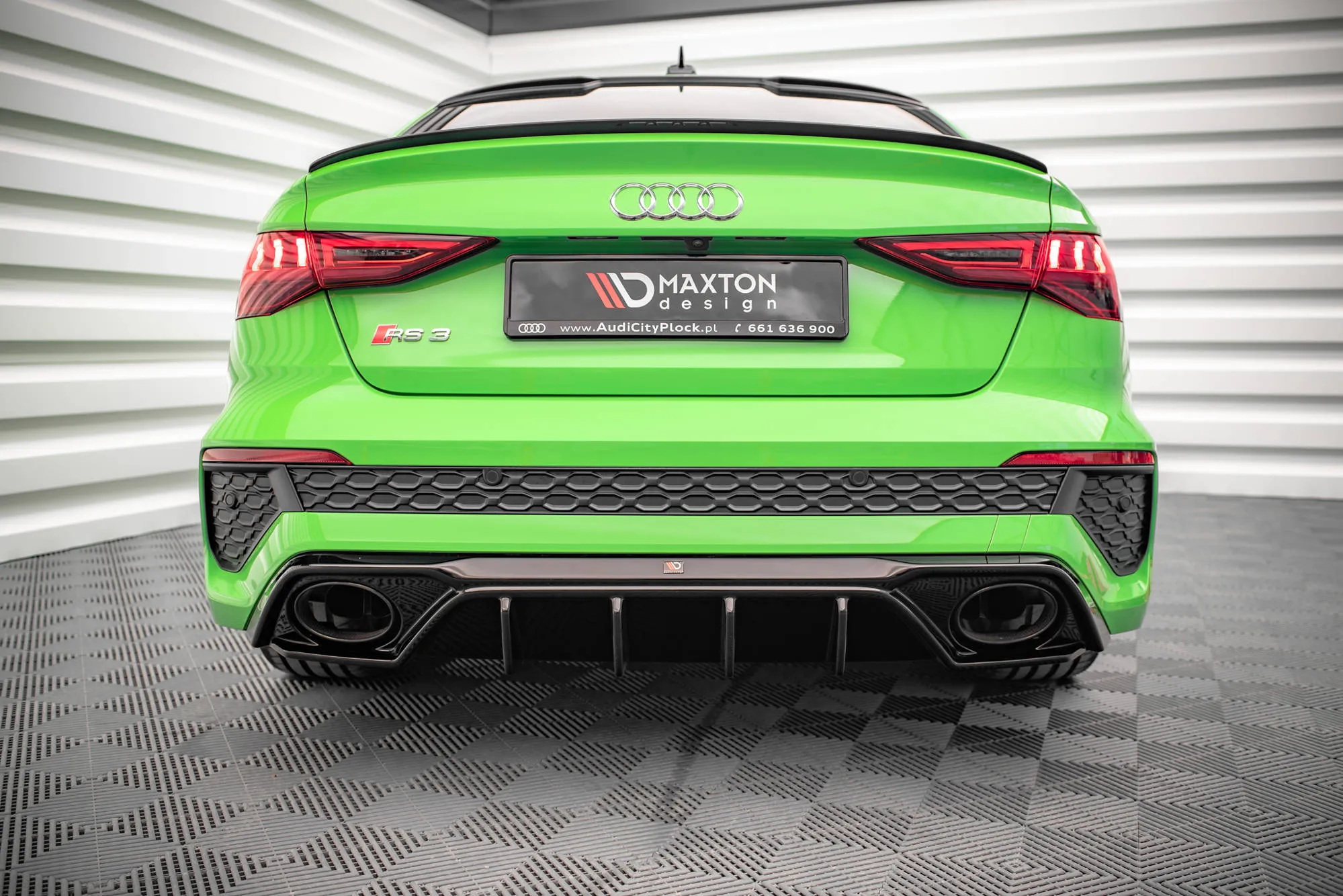 Diffuser Audi RS3 (8Y) 2020 - > | Glossy Black Edition – bilde 14