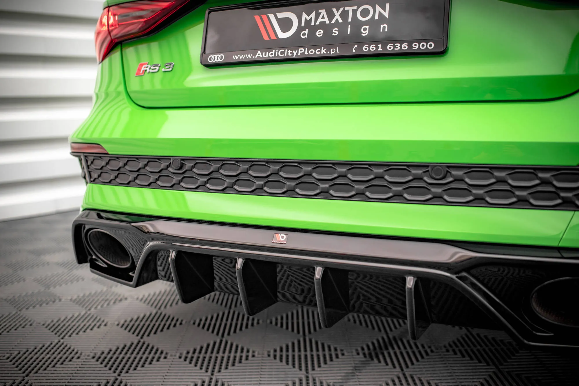 Diffuser Audi RS3 (8Y) 2020 - > | Glossy Black Edition – bilde 7
