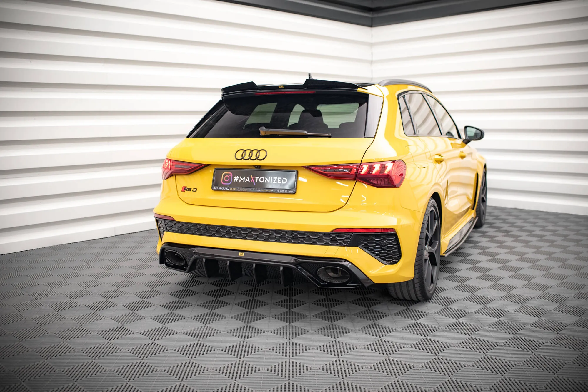 Diffuser Audi RS3 (8Y) 2020 - > | Glossy Black Edition – bilde 9