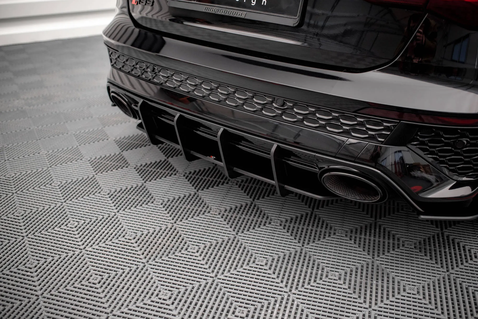 Diffuser Audi RS3 (8Y) 2020 -> | Street Pro Black Edition – bilde 4