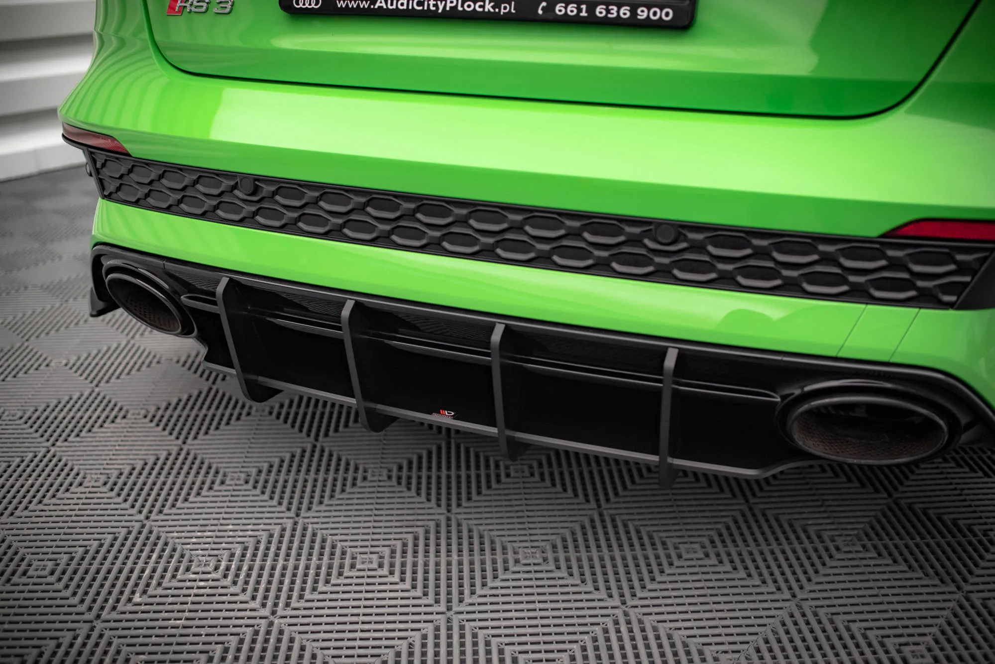 Diffuser Audi RS3 8Y 2020-> | Street Pro Black Edition – bilde 5