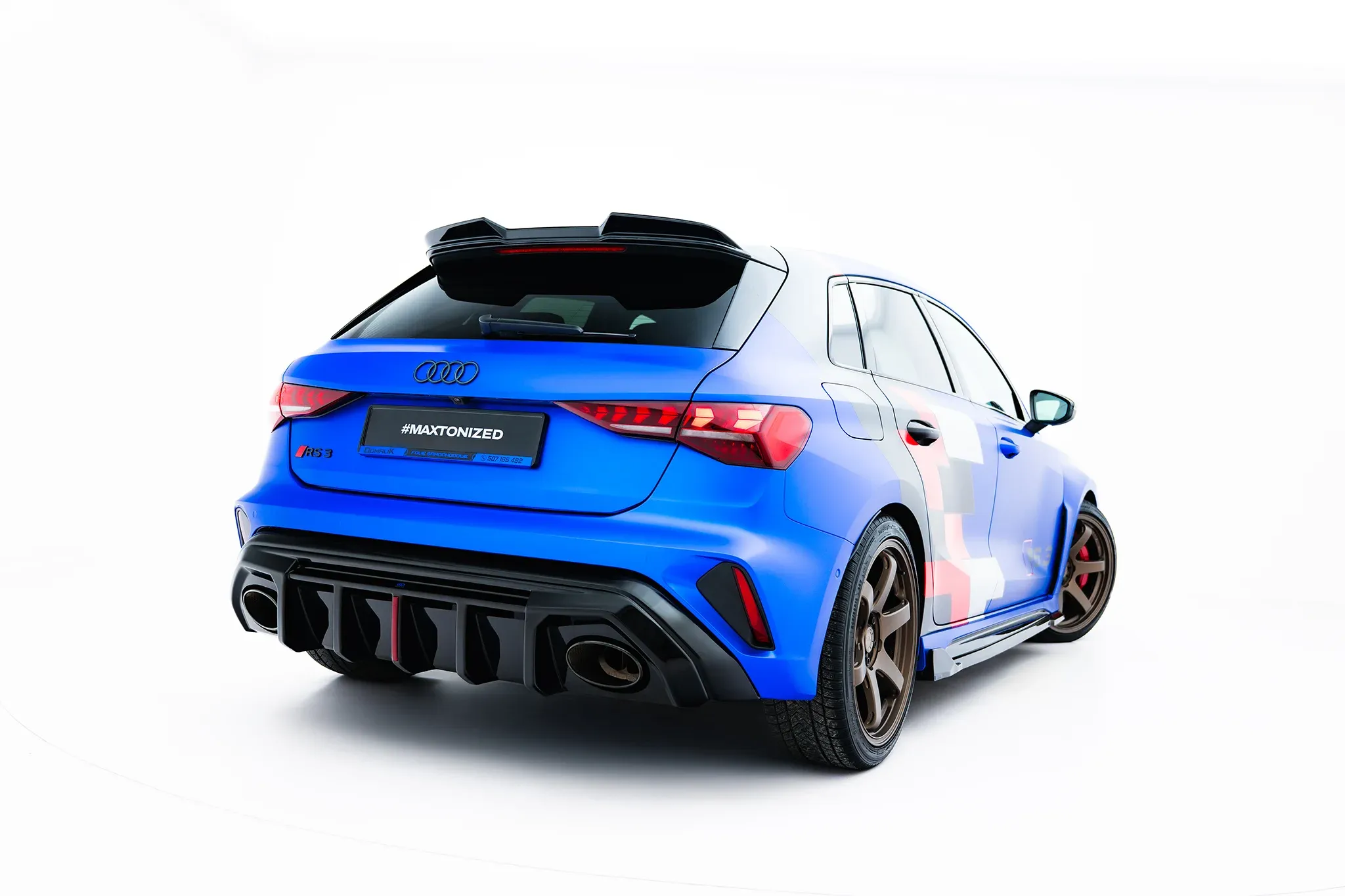 Diffuser Audi RS3 8Y Facelift 2024 -> | Glossy Black Edition – bilde 6
