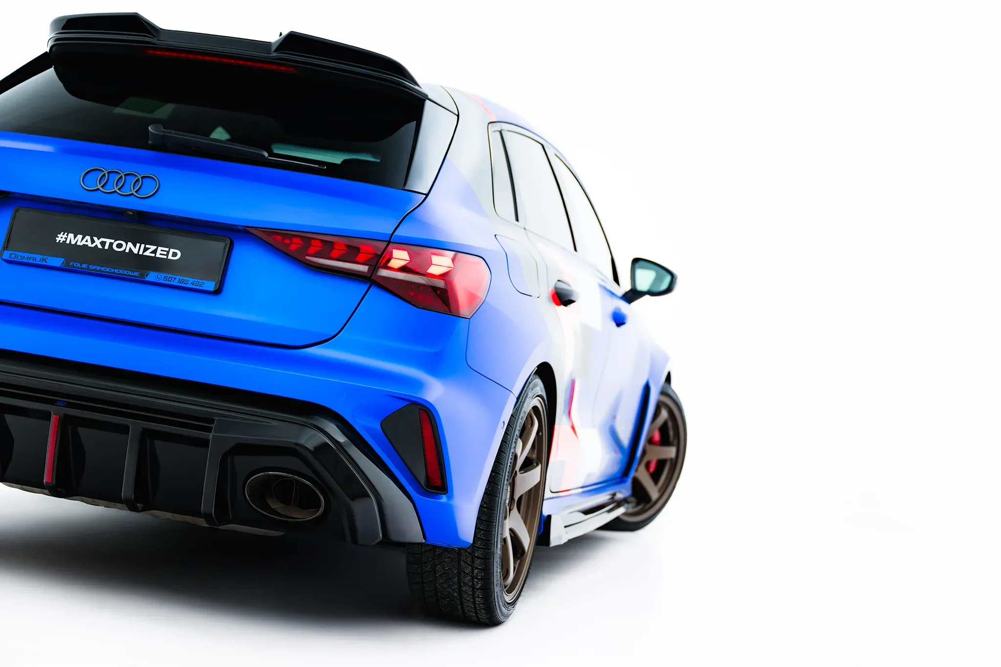 Diffuser Audi RS3 8Y Facelift 2024 -> | Glossy Black Edition – bilde 7