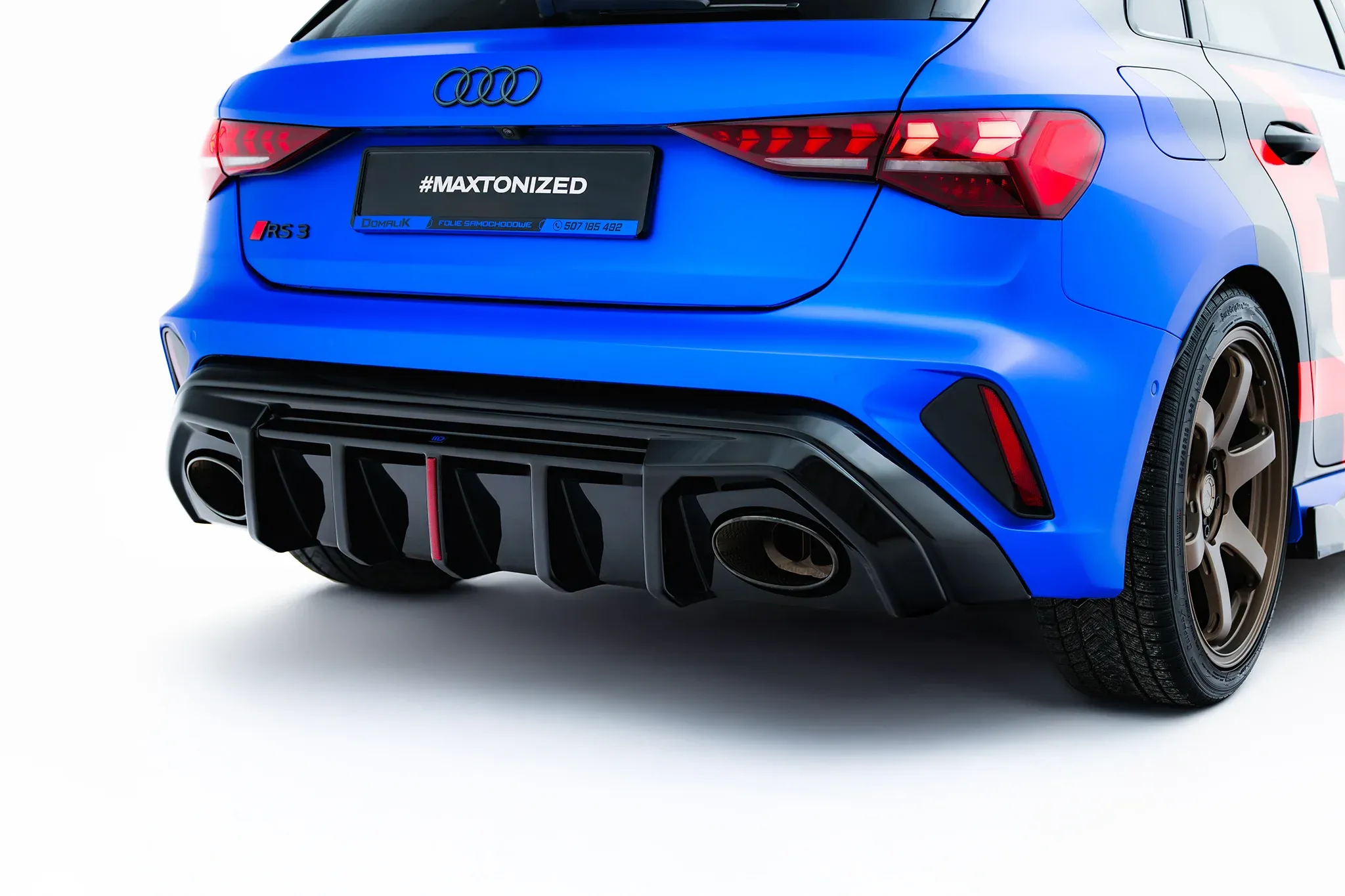 Diffuser Audi RS3 8Y Facelift 2024 -> | Glossy Black Edition – bilde 8