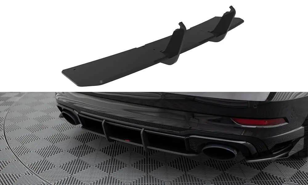 Diffuser Audi RS3 Sedan (8V) facelift 2017 - 2020 | Street Pro Black Edition – bilde 3