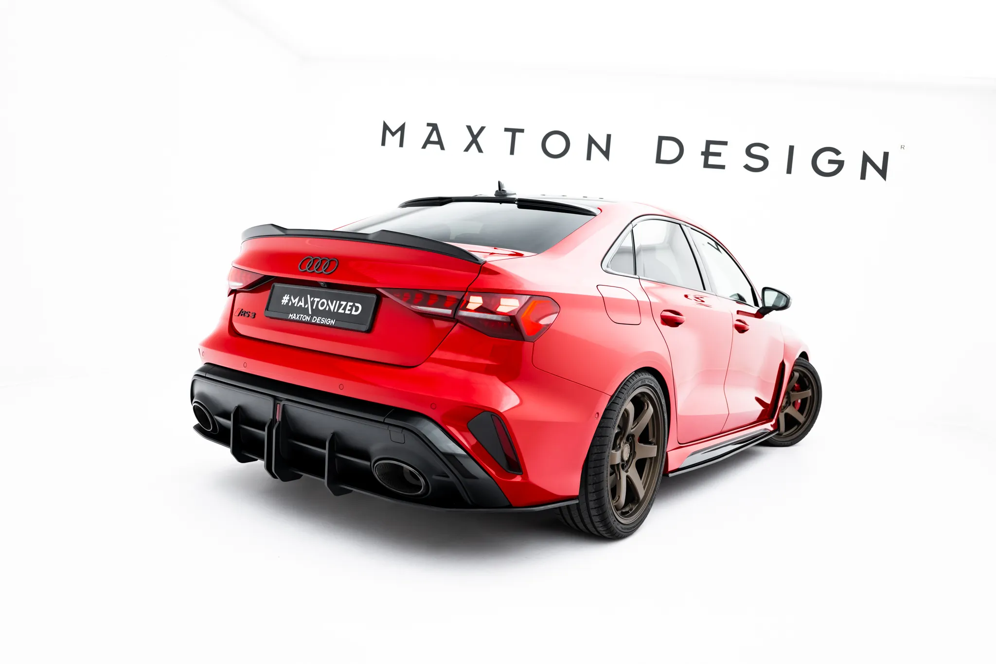Diffuser Audi RS3 Sedan 8Y Facelift 2024 -> | Street Pro Black Edition