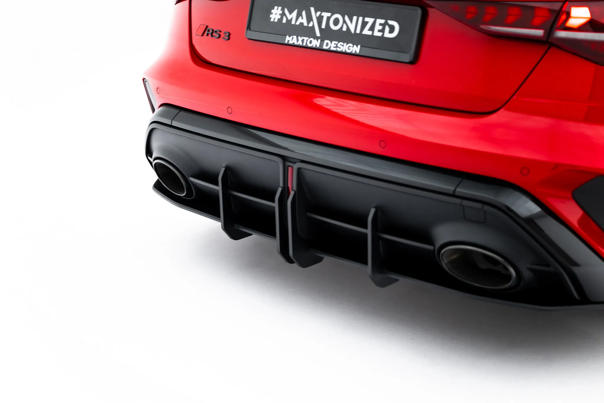 Diffuser Audi RS3 Sedan 8Y Facelift 2024 -> | Street Pro Black Edition – bilde 4
