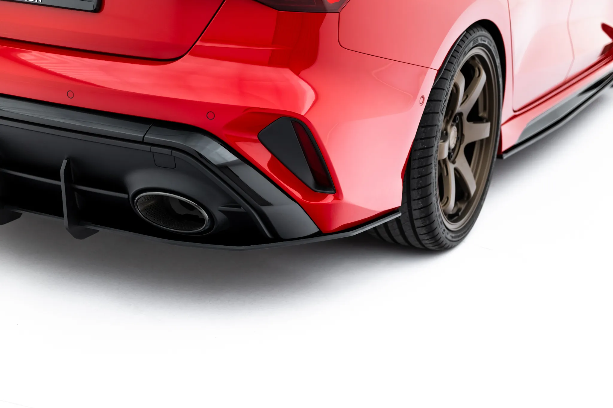 Diffuser Audi RS3 Sedan 8Y Facelift 2024 -> | Street Pro Black Edition – bilde 5