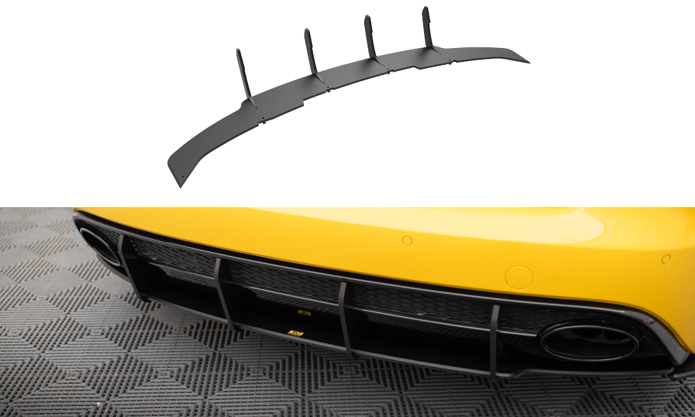 Diffuser Audi RS4 (B8) 2012-2015 | Street Pro Black Edition – bilde 2