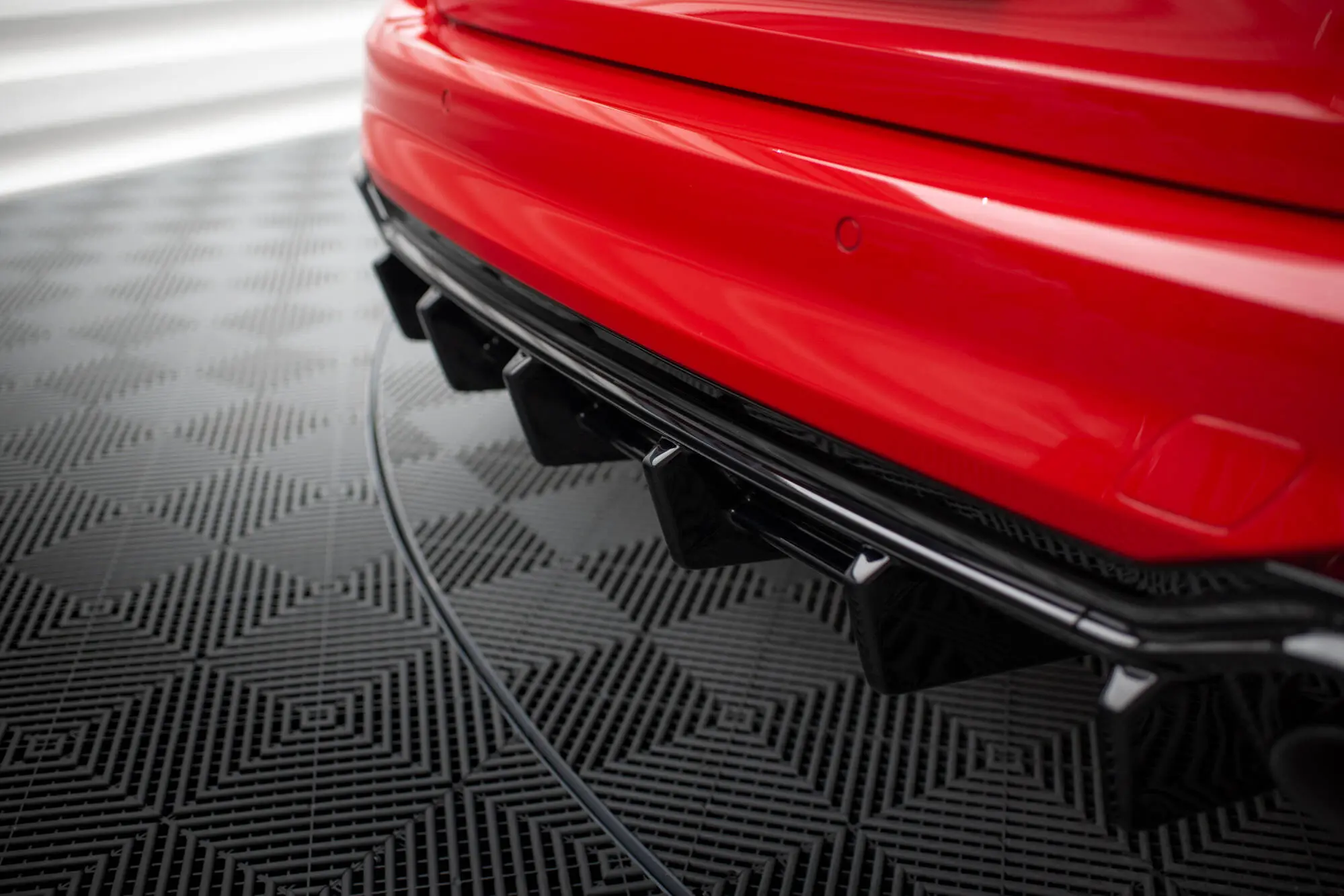 Diffuser Audi RS4 (B9) 2017 - > | Glossy Black Edition – bilde 3
