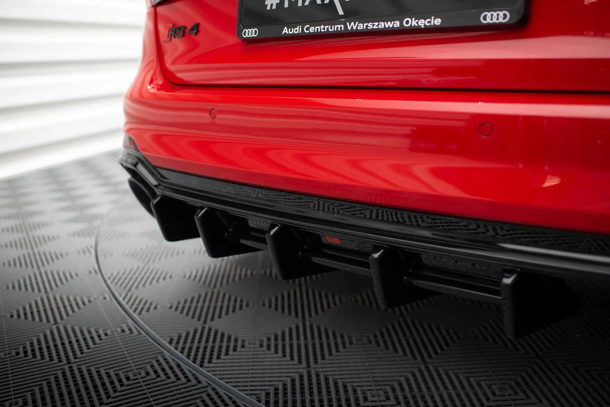 Diffuser Audi RS4 (B9) 2017 - > | Glossy Black Edition – bilde 6