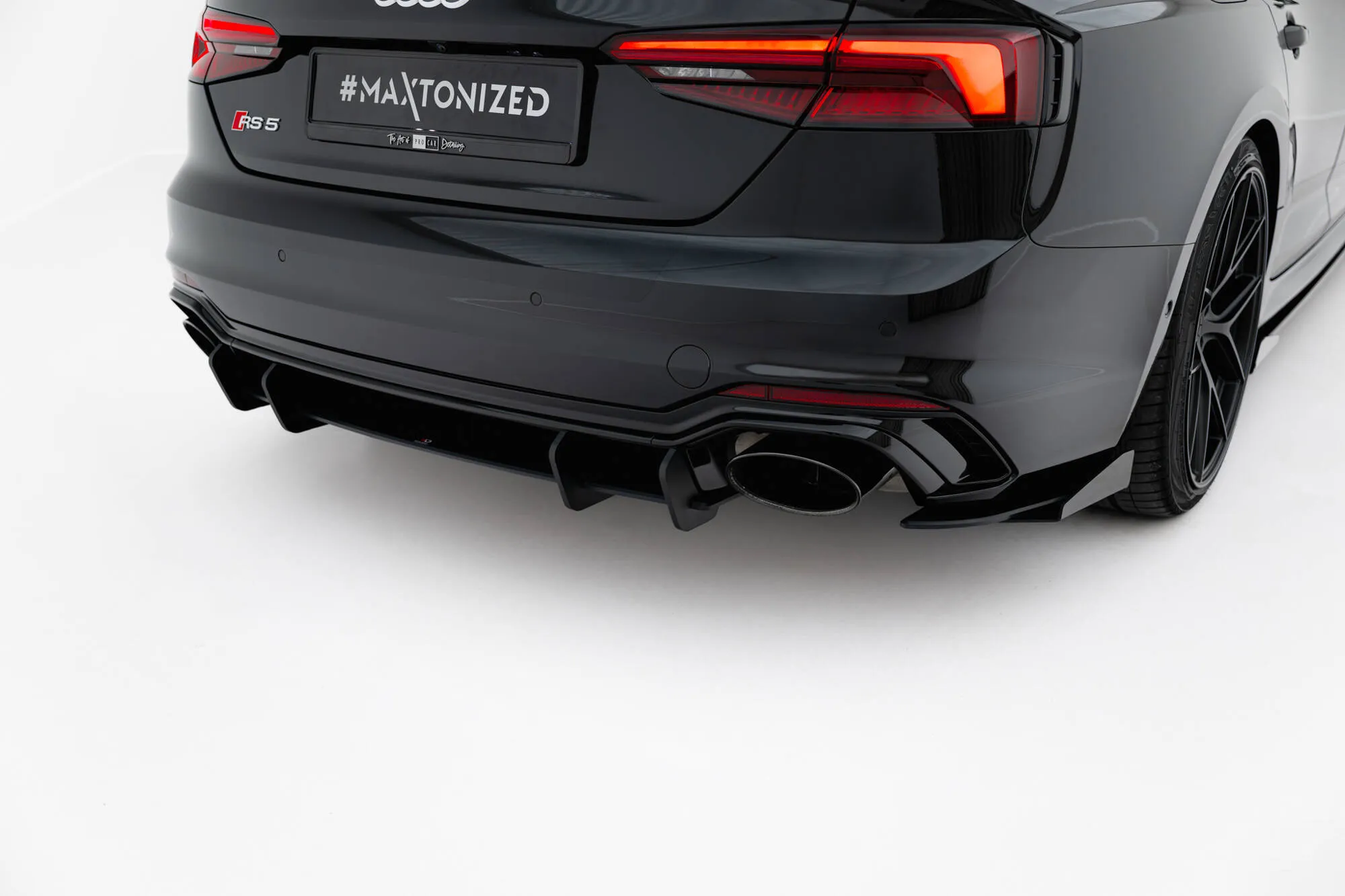 Diffuser Audi RS5 (F5) 2017 - 2019 | Street Pro Black Edition