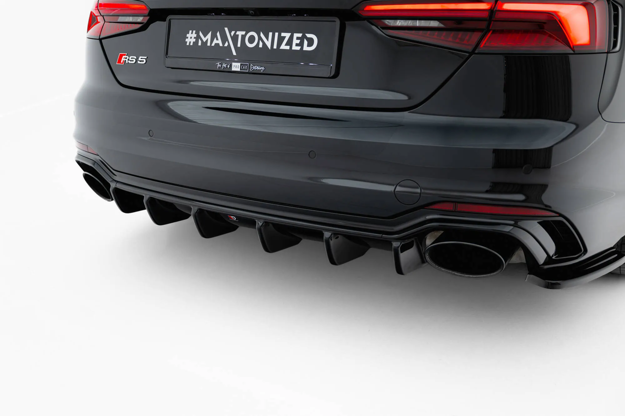 Diffuser Audi RS5 (F5) Coupe / Sportback 2017-2019 | Glossy Black Edition