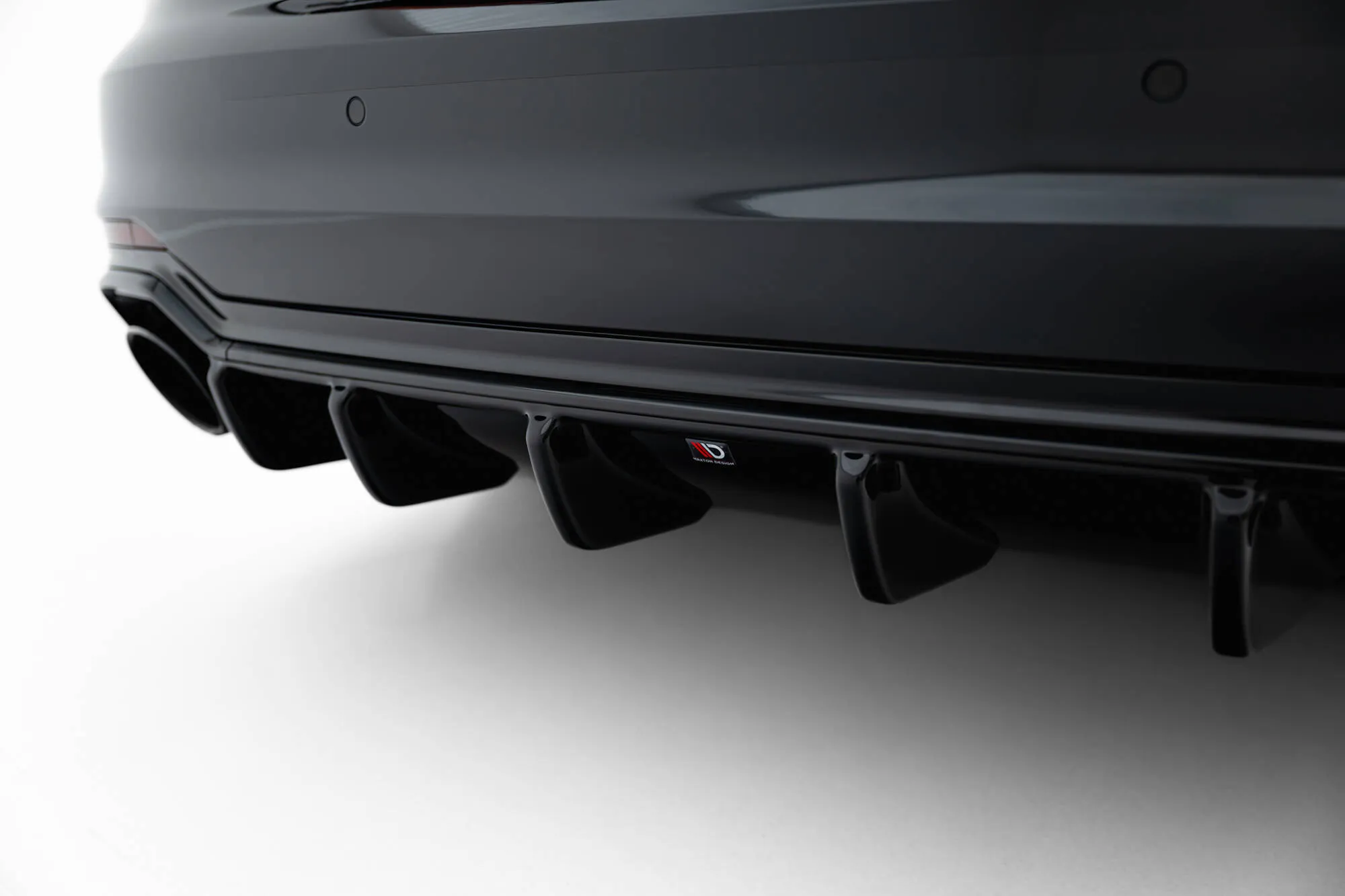 Diffuser Audi RS5 (F5) Coupe / Sportback 2017-2019 | Glossy Black Edition – bilde 2